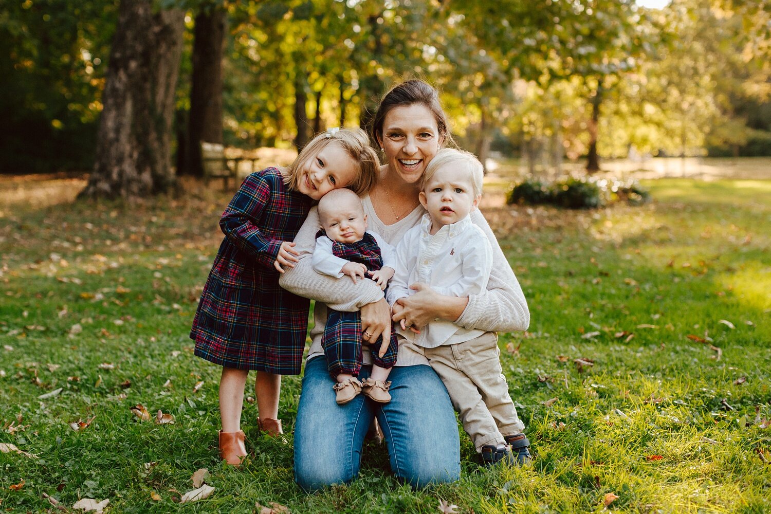 Princeton, New Jersey Family Photo session in the Fall