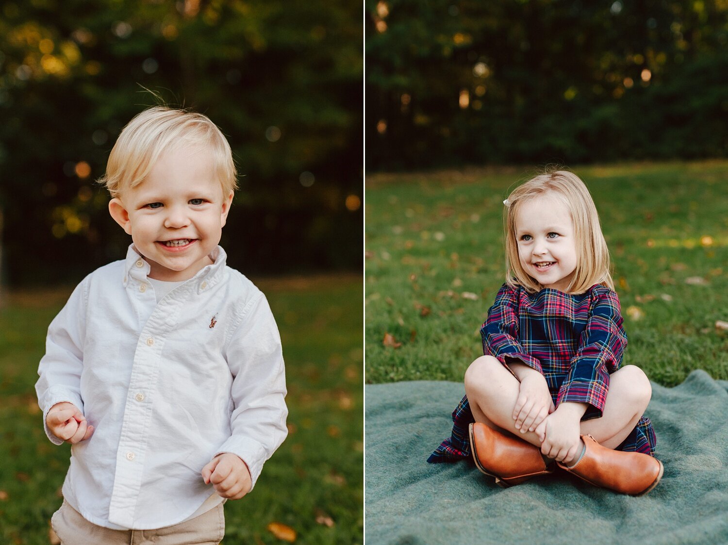 Princeton, New Jersey Family Photo session in the Fall