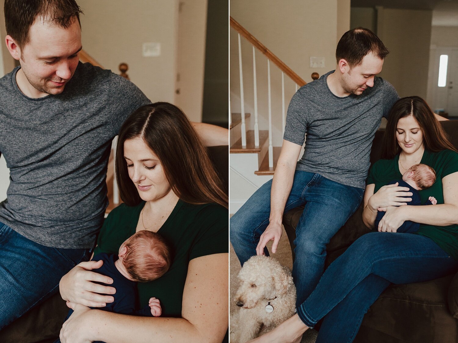 Philadelphia Newborn Family Photography Session