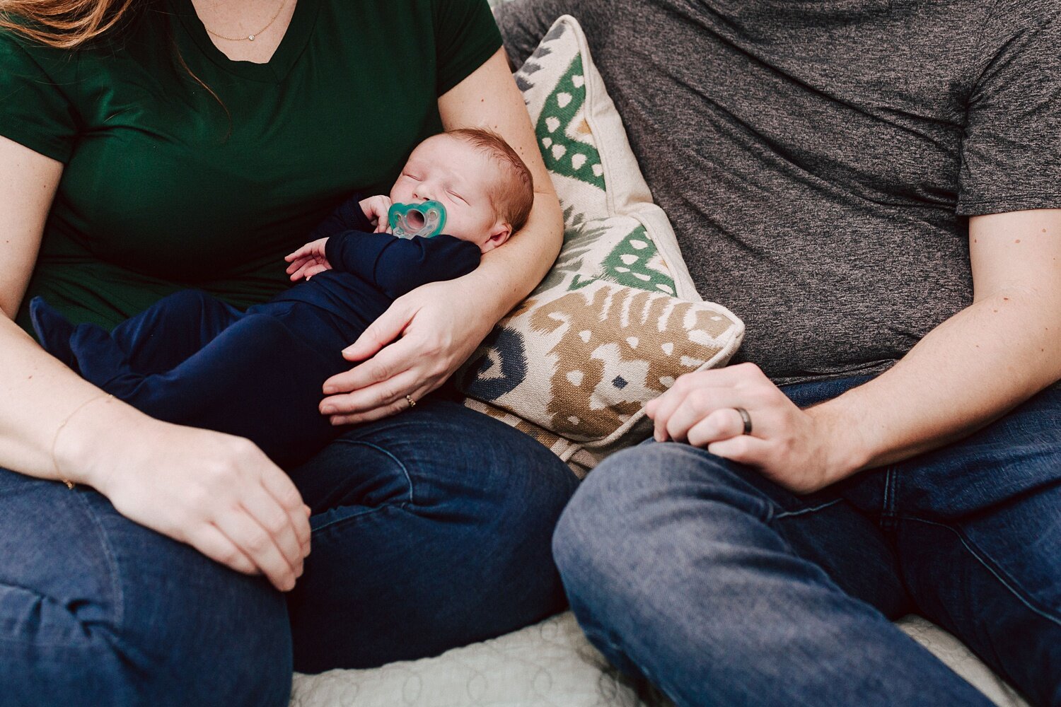 Philadelphia Newborn Family Photography Session