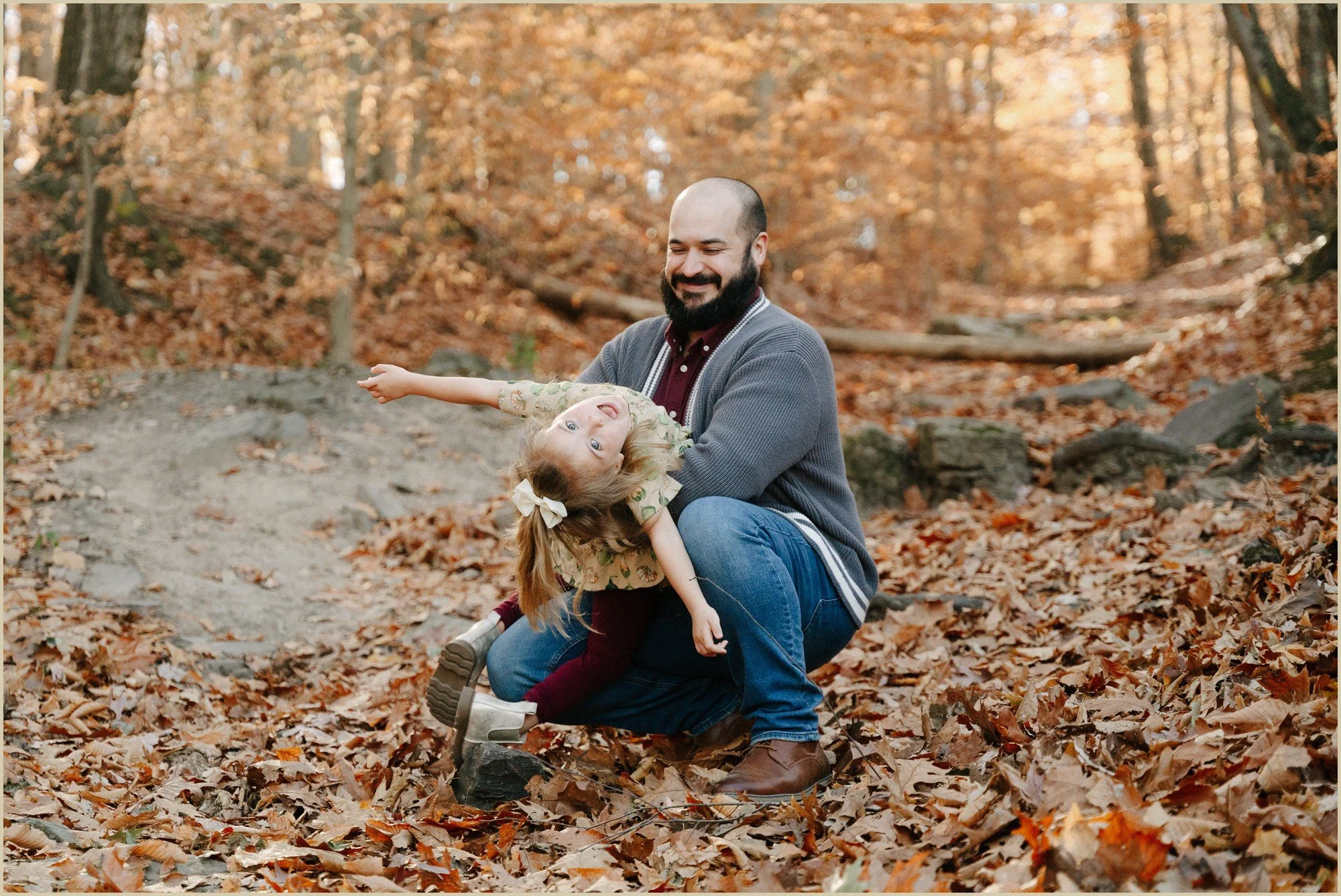 fall, mini, photo, session, bucks, county