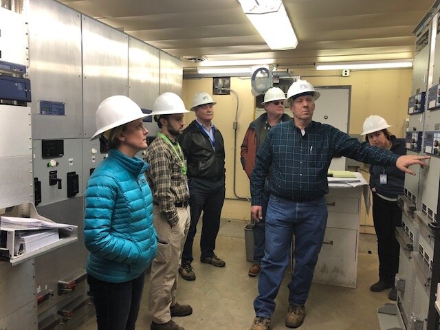 McMinnville Water &amp; Light control room.