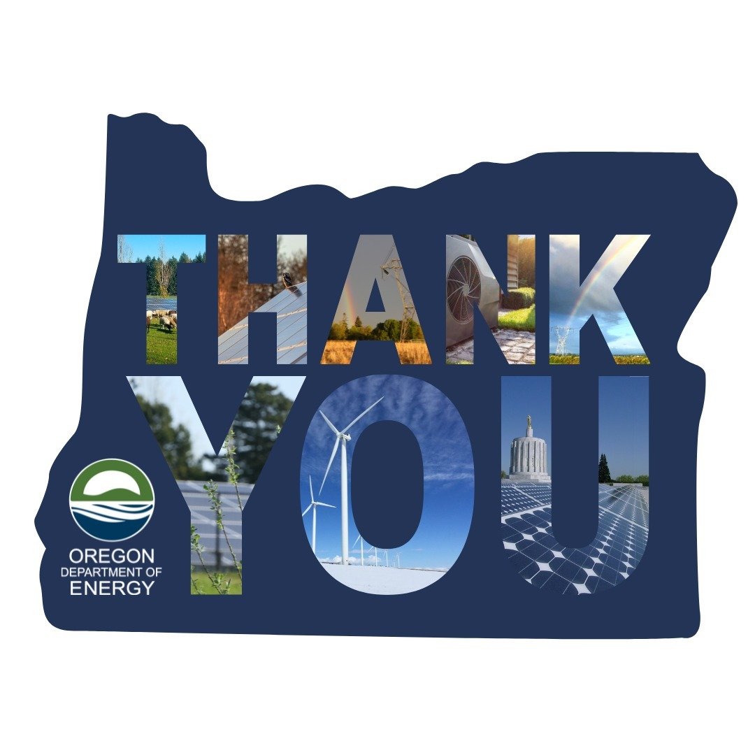 It's #NationalVolunteerWeek! Thank you to the past, present, and future volunteers on ODOE boards and advisory committees. The generosity of your time and energy support us in our work to lead Oregon to a safe, equitable, clean, and sustainable futur