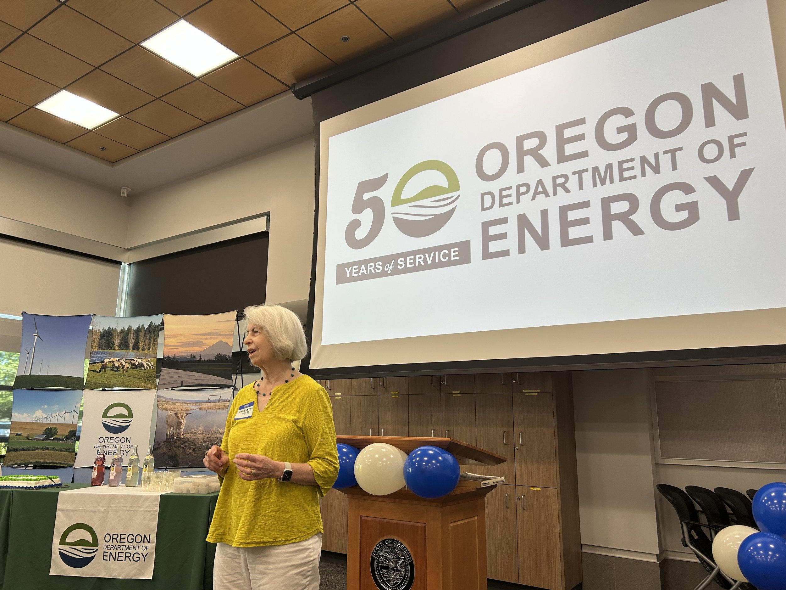 Christine Ervin was ODOE Director from 1992-1994.