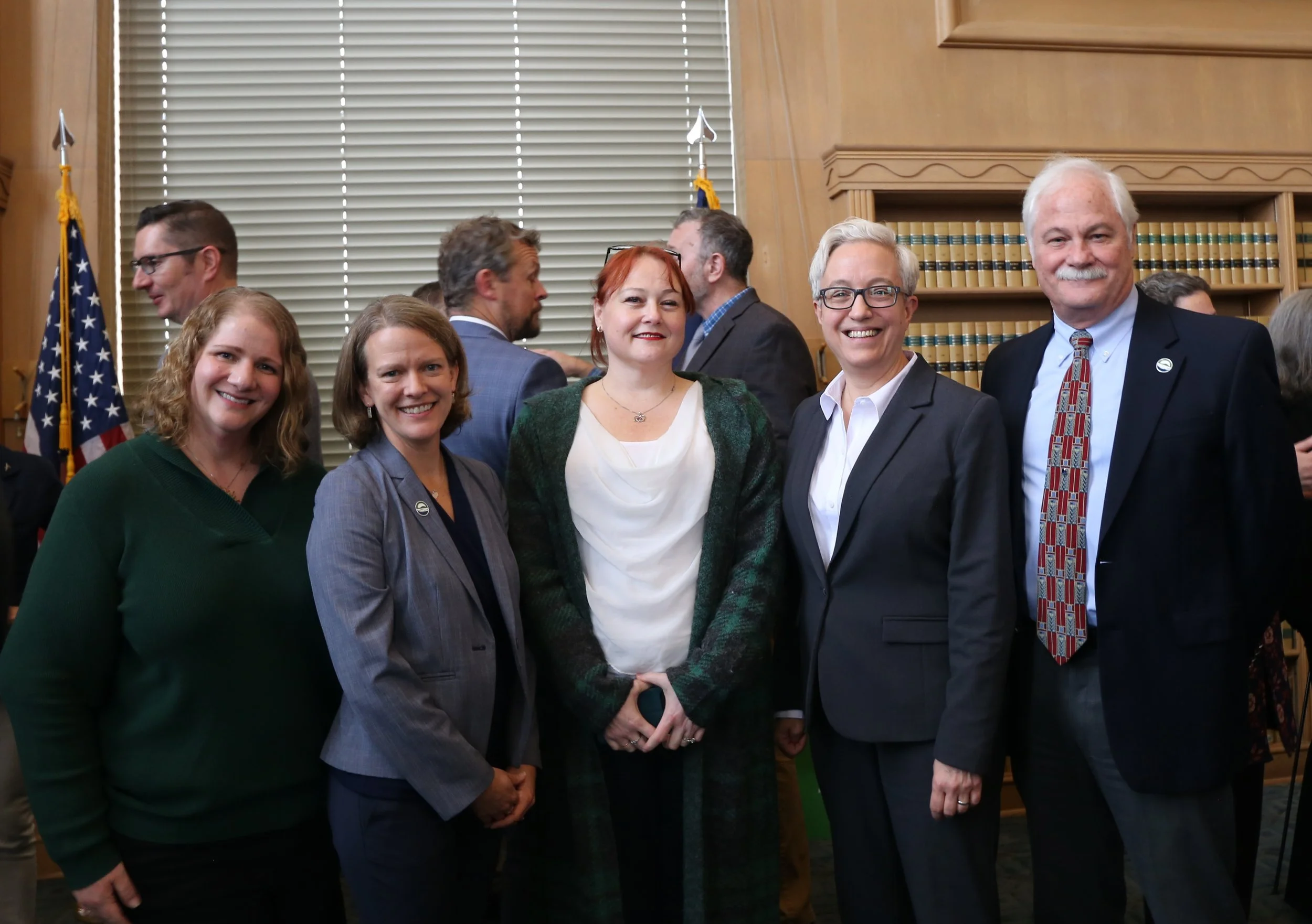 Governor Kotek poses with Team ODOE.