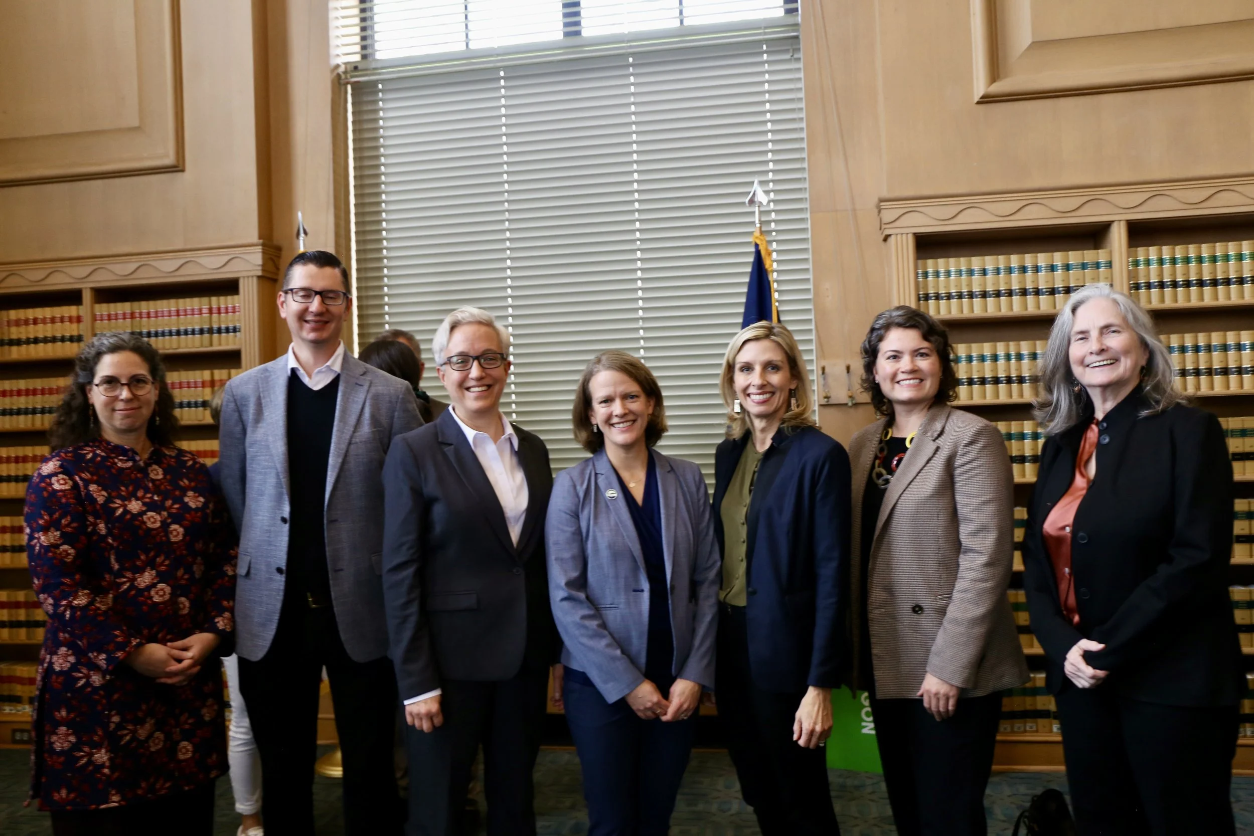 Governor Kotek poses with agency directors and state commissioners.