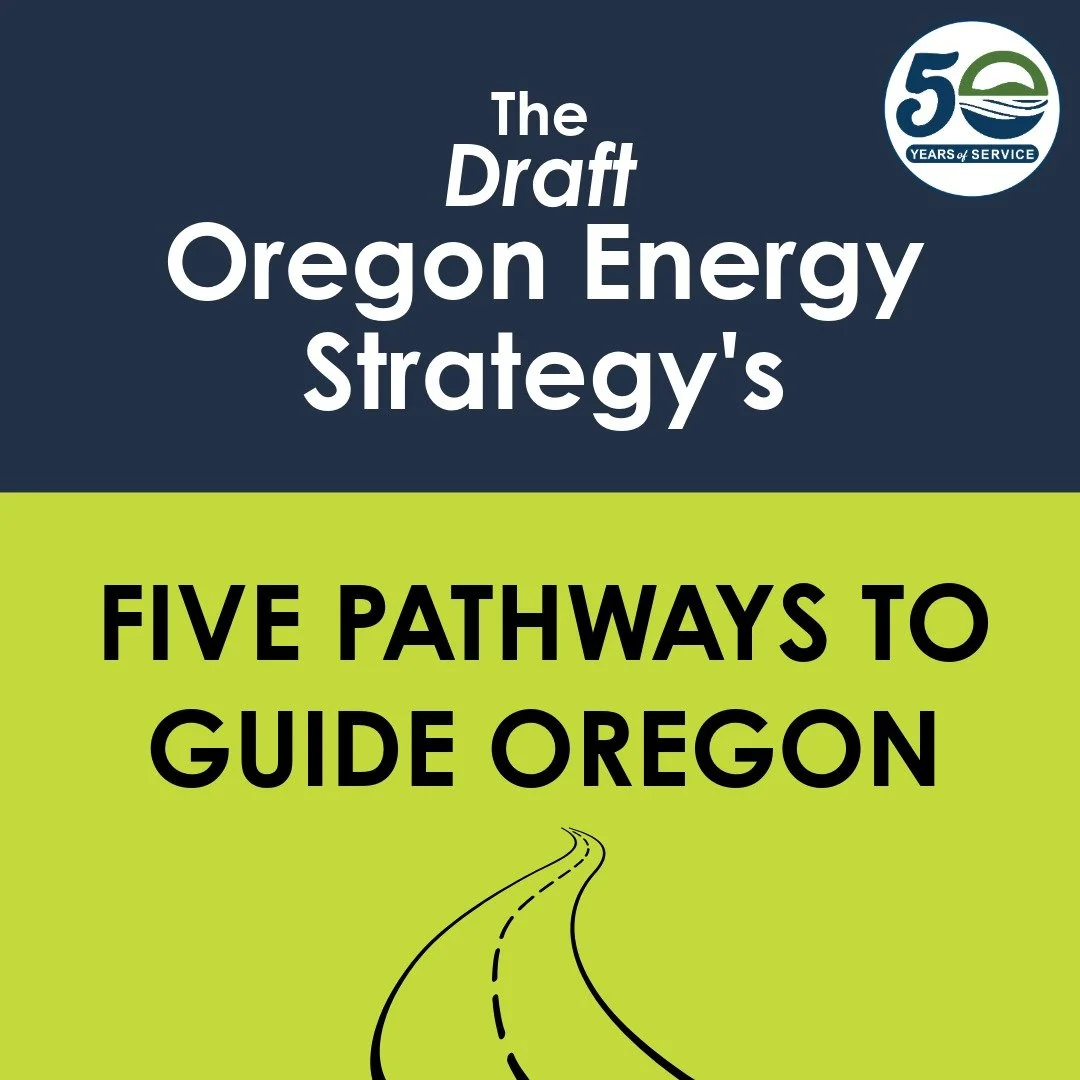 There's still time to share your comments on the five pathways to guide Oregon as part of the draft #OregonEnergyStrategy. 

Review the draft and share your comments by Sept. 22. The summary is available in Spanish, Russian, Chinese and Vietnamese on