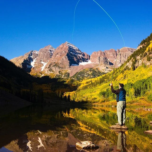 Fall has hit Colorado!  From a little place called Aspen! #corbisimages #loweprobags #myloweprostory #hoodmanusa #colorado #aspen #coloradolife #ColoradoLive #coloradolove #fish #fishing #flyfishing #fall #yellowaspens @coloradoactivities @coloradohi