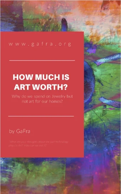 How Much is Art Worth to us?