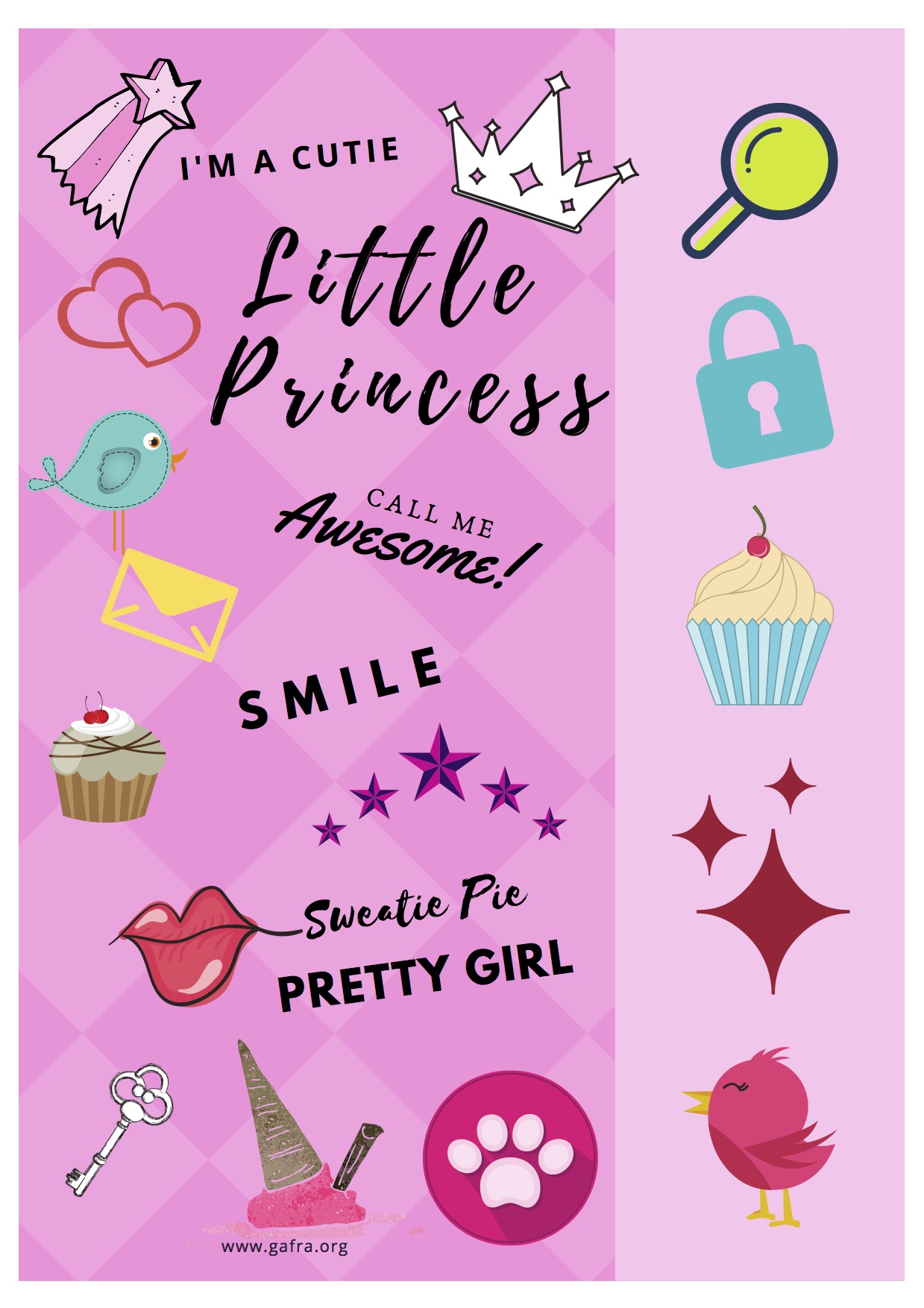 FREE - Little Princess PRINTABLE POSTER