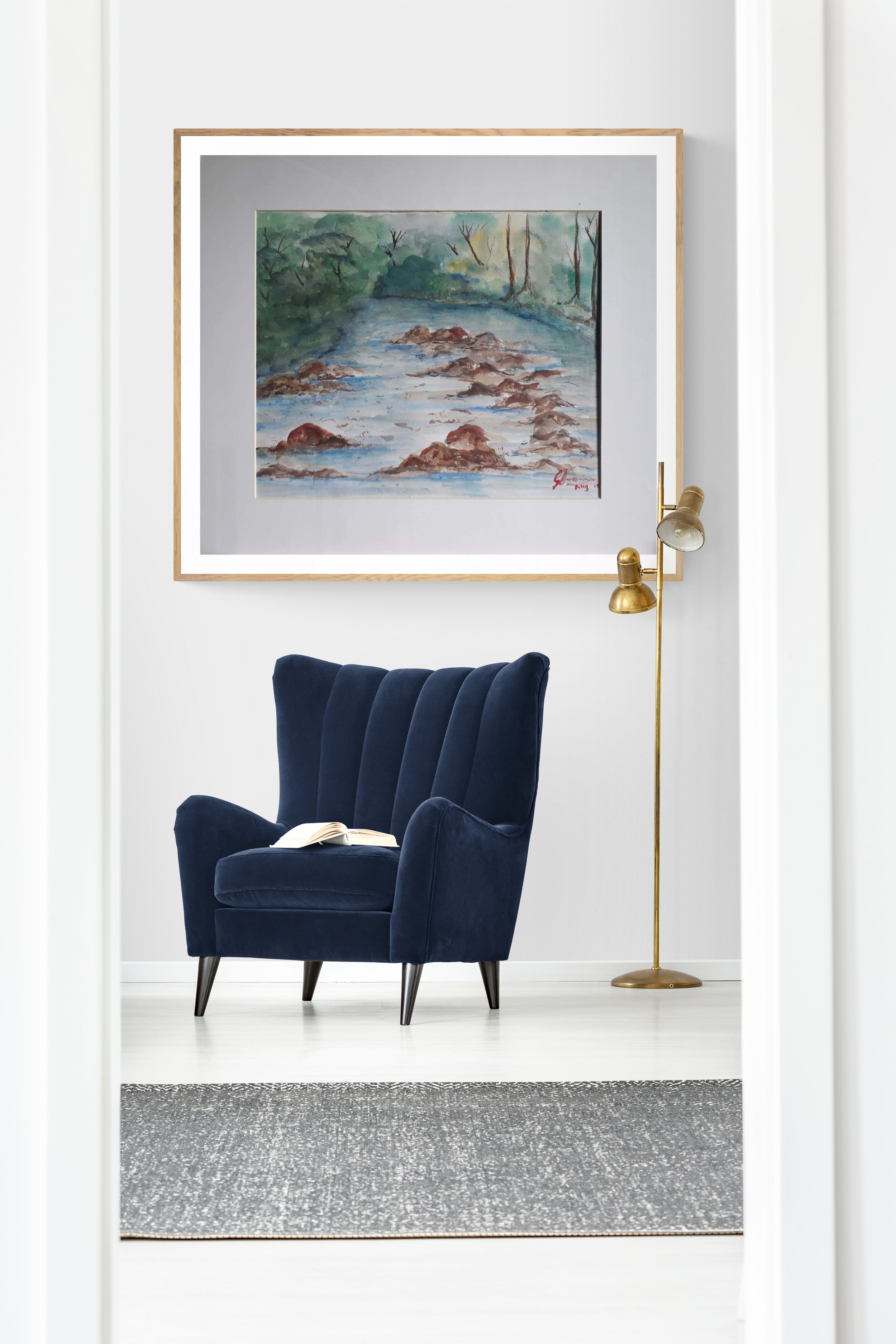 The velvet armchair trees by pawee.jpg