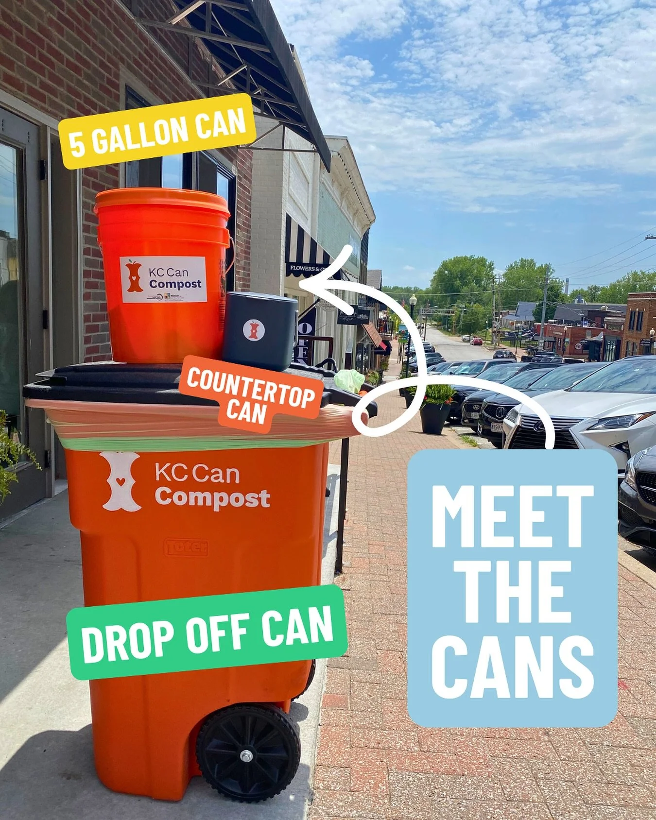 Which can goes where? 🤔

Keeping your equipment in the right spot makes composting a breeze.

📍 Keep a lined countertop can near your prep area and toss scraps, paper towels, and paper in.

📍 Keep a 5 gallon can out of the way (under your sink is 