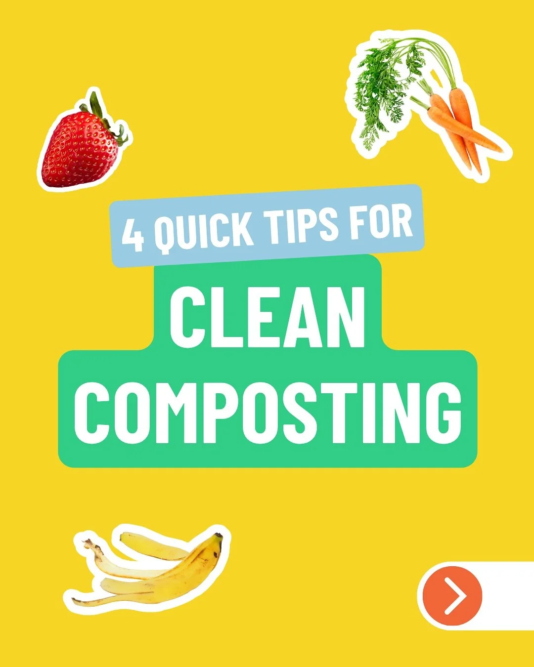 Think composting is messy? Think again!

With a simple composting setup that works for you there&rsquo;s no mess, smells, OR creepy crawlies. 🐛 Try these quick tips to keep your containers clean:

🥕 Use a compostable liner (shout out to @biobag ), 
