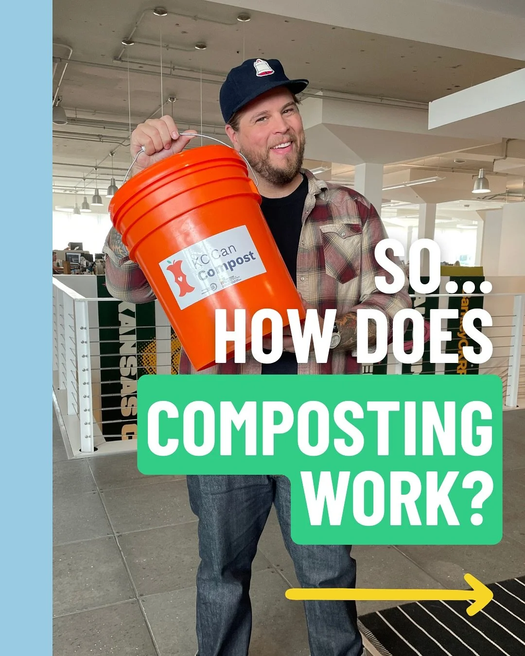 Simple process. Clean collection. Huge impact.

It&rsquo;s time to get ahead of holiday food waste. 🥕 Join us today at the link in our bio! 

#kccancompost #youcancompost #sustainability #compostingmadeeasy