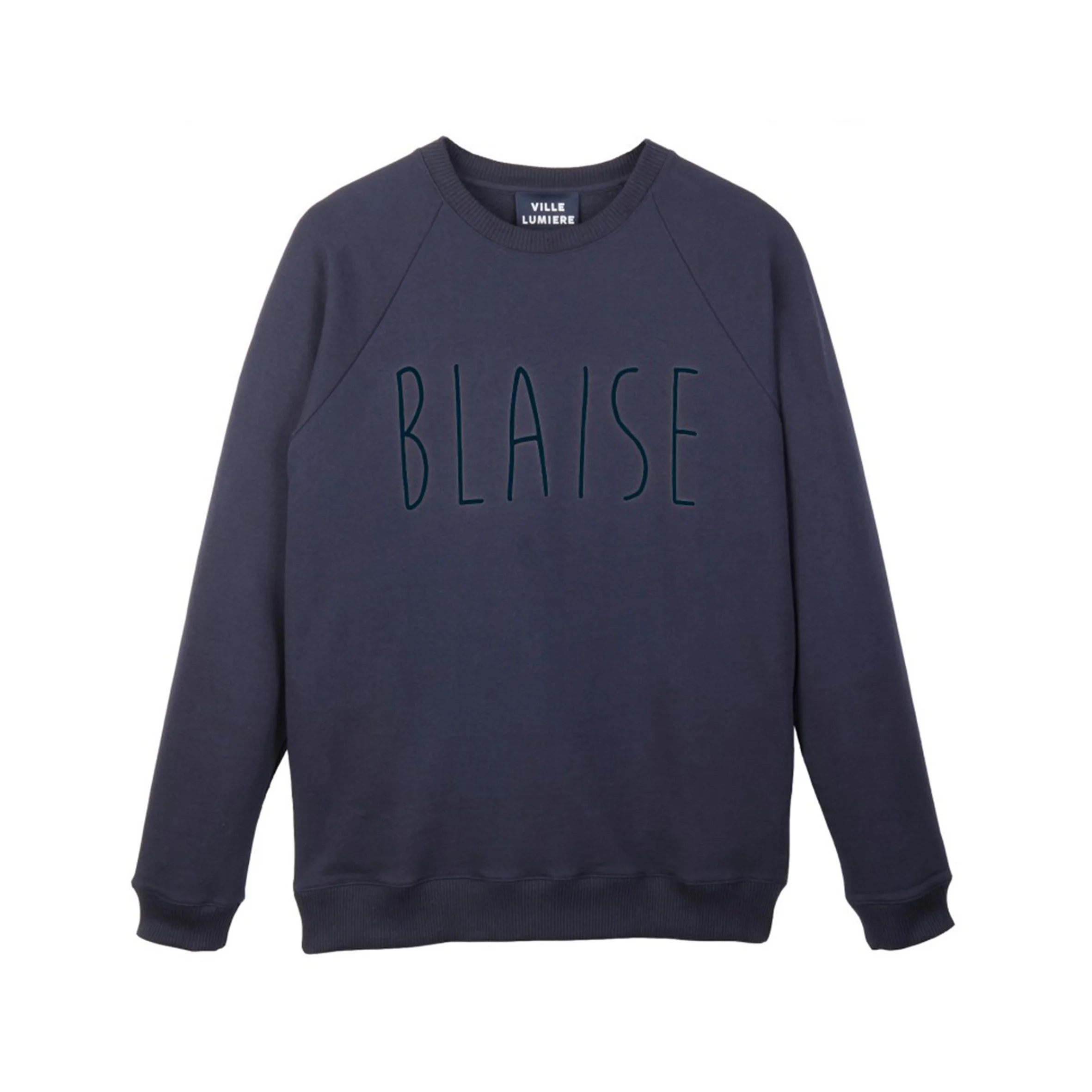 Ville Lumière - Blaise Crewneck Blue