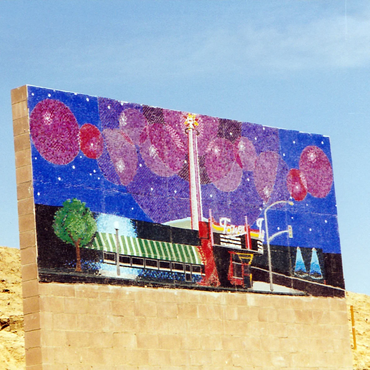Freeway Mural