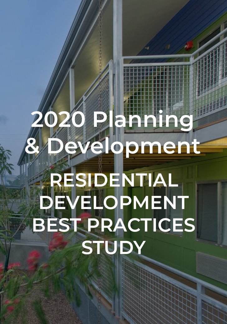 City of Houston Planning &amp; Development Department's Residential Development Best Practices Study