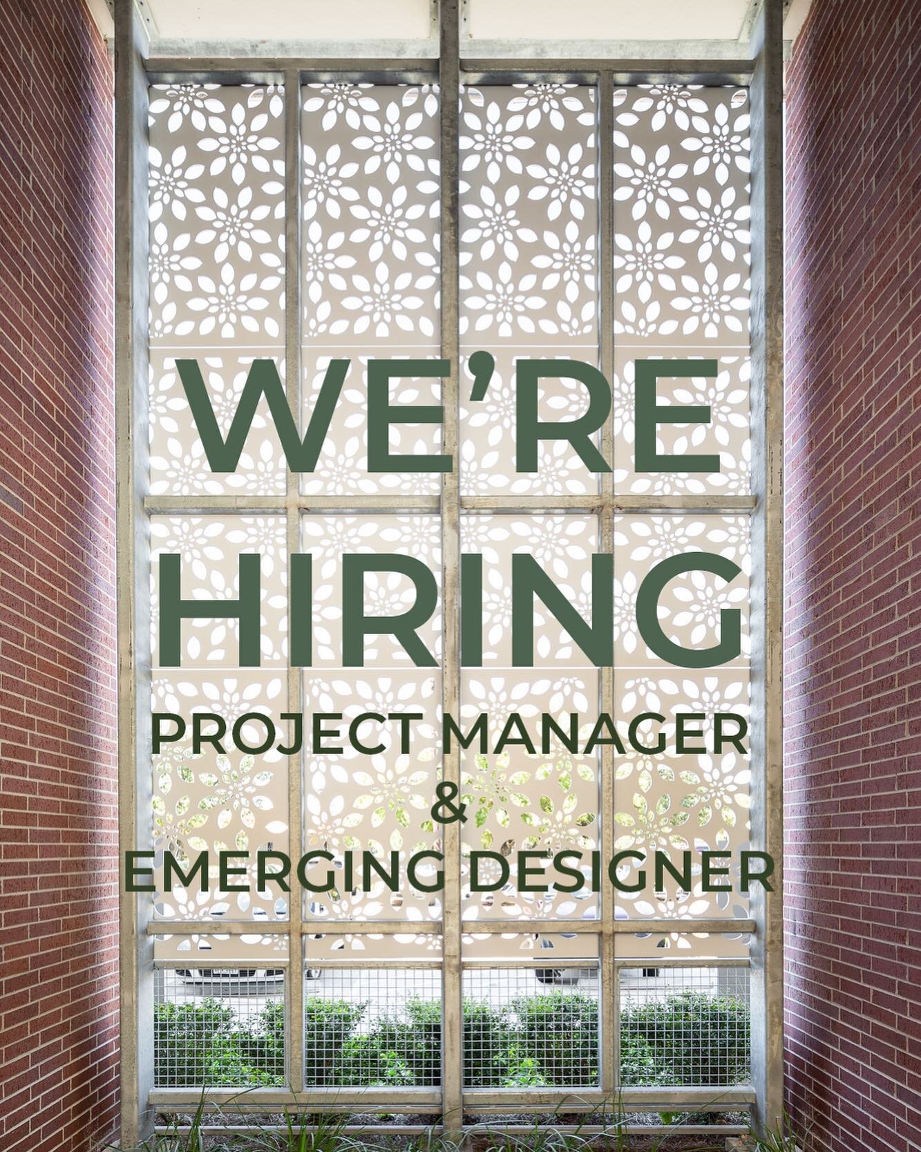 For more information on the Project Manager position, please visit the job listing at https://www.linkedin.com/jobs/view/3048246895/
All applicants should submit their resume and project experience to: info@gsmarchitects.net  #hiring