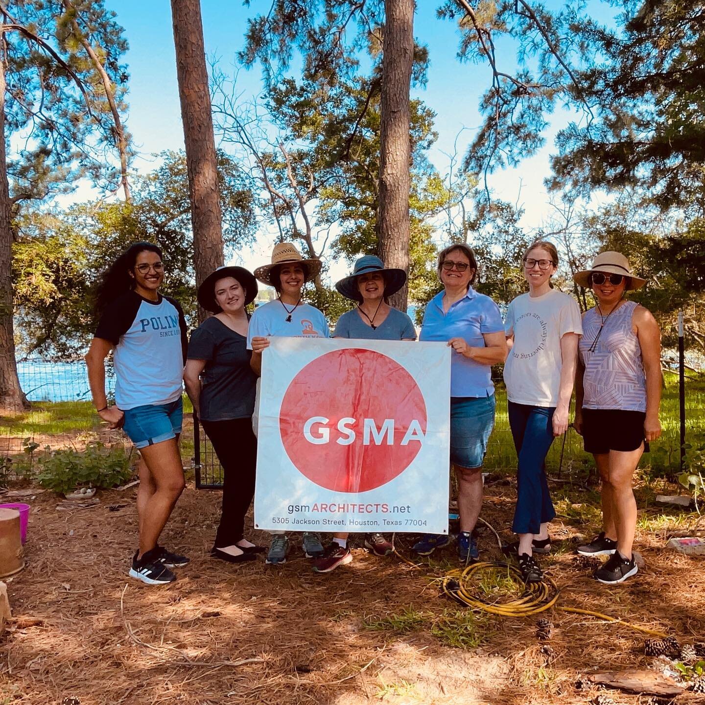 Over the holiday weekend GSMA went to the lake to recharge. We believe creativity is not limited to the office. From macrame to color studies, we find ways to design wherever we are.  #teambuildingactivities  #worklifebalancegoals  #roadtripwithcolle