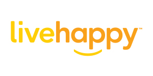 livehappy logo - client of Jill Wichner