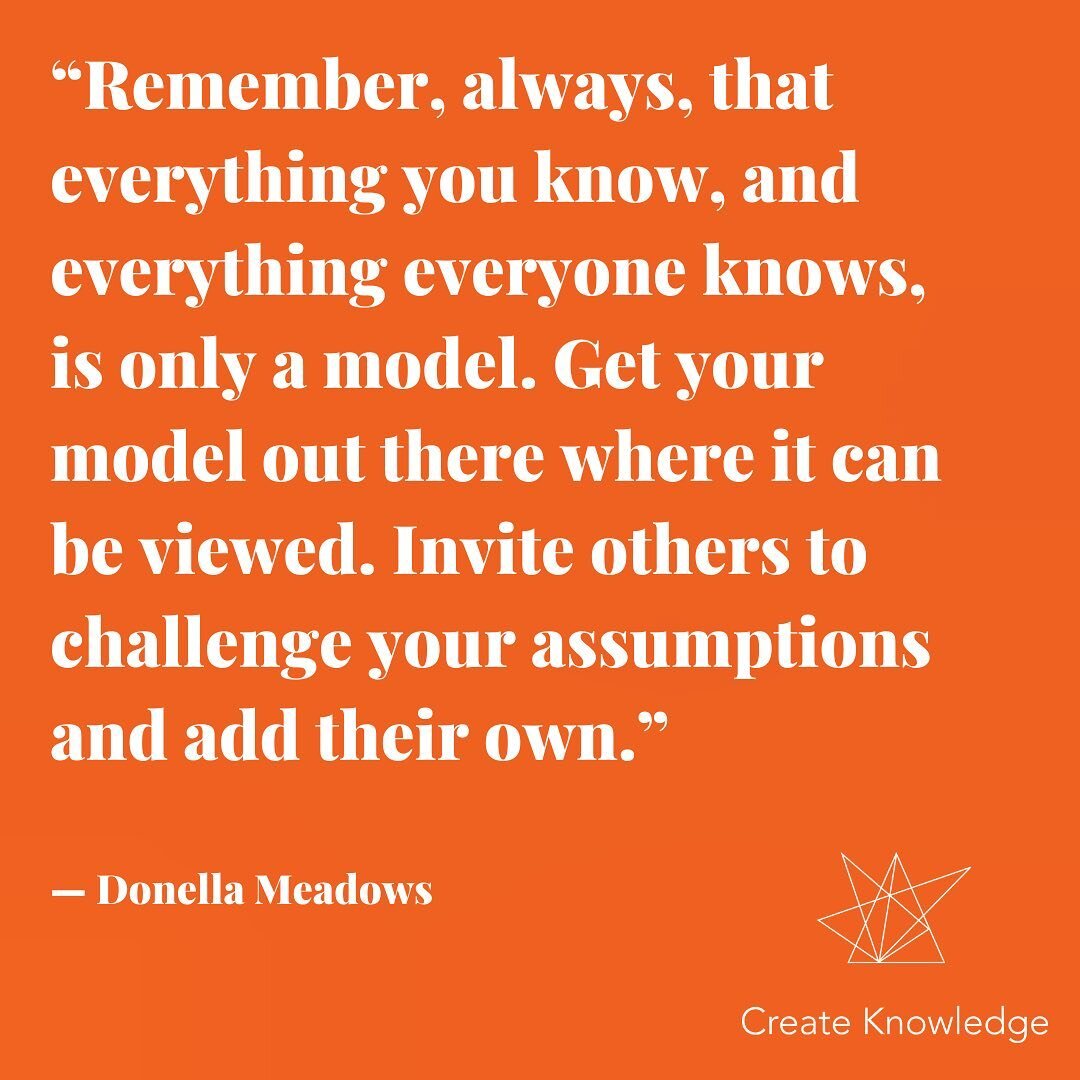 #donellameadows #mentalmodels #systemsthinking #collectivelearning #collaboration #motivationmonday #mondaymotivation