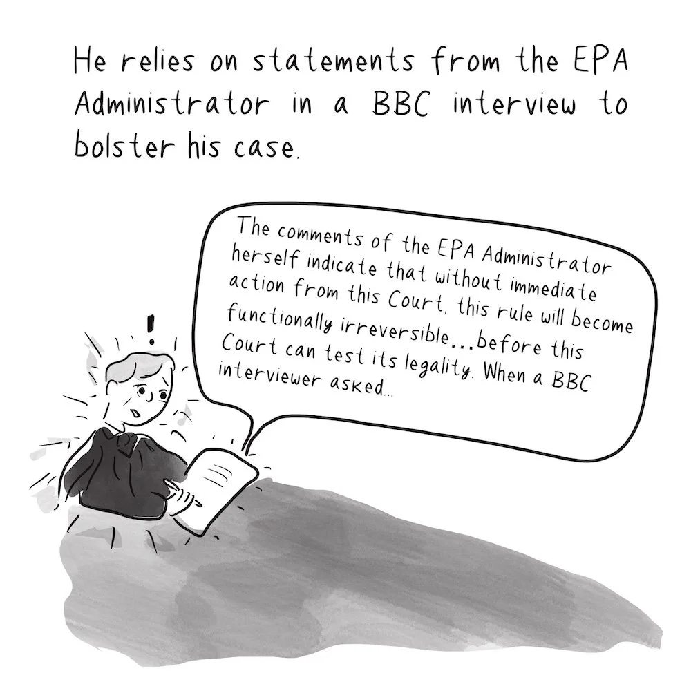 The Chief Justice is even more frantic now, as he discusses comments from a BBC interview.