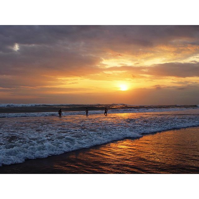 Balinese Sunsets.
.
We just realised we never posted a &lsquo;dreamy Bali sunset&rsquo; photo - so here it is! Turns out they really are as beautiful as everyone says.
.
We&rsquo;ve had a couple of &lsquo;endings&rsquo; to our big adventure. Maybe it