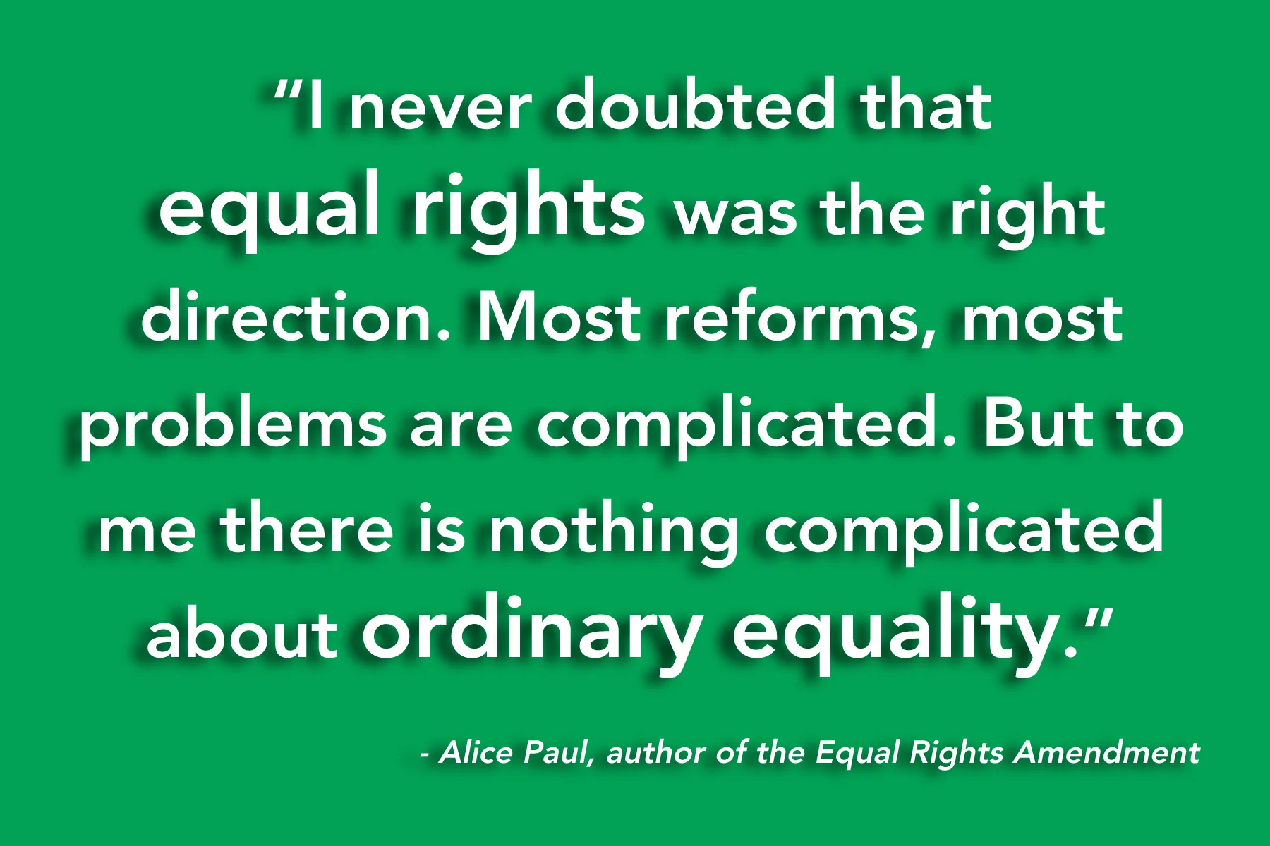 ERA Postcard - Ordinary Equality