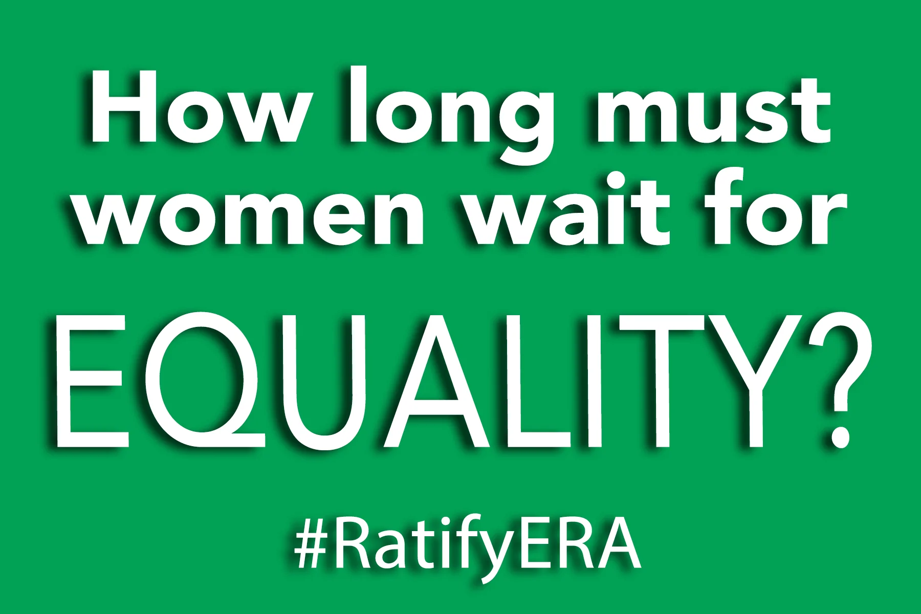 ERA Postcard - Wait for Equality