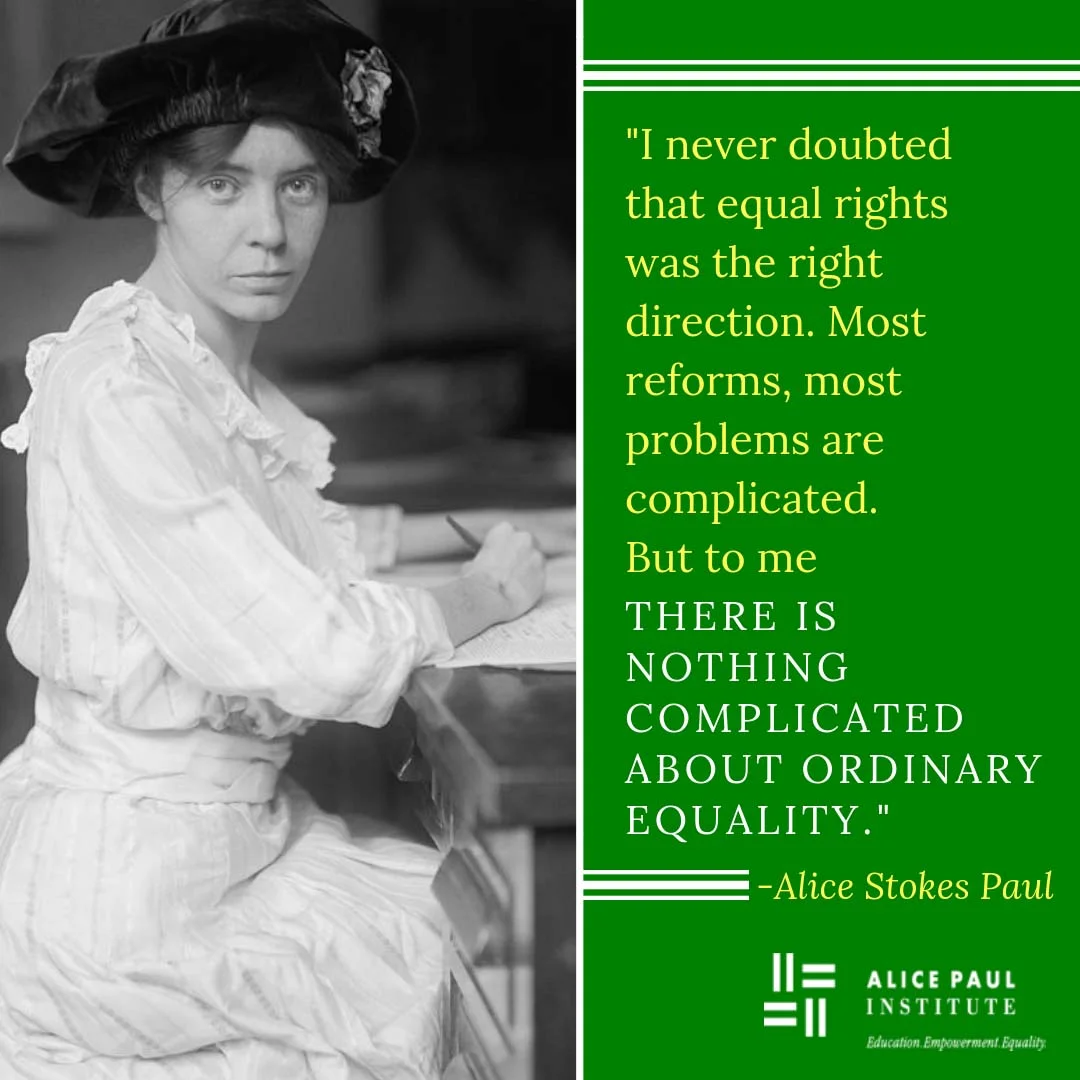 ERA Social Media Post - Alice Paul