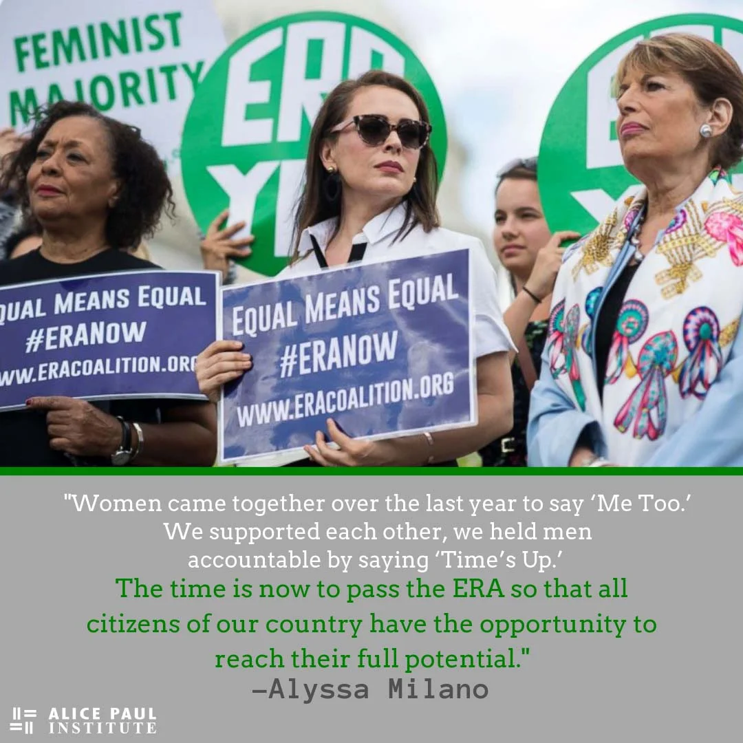 ERA Social Media Post - Alyssa Milano
