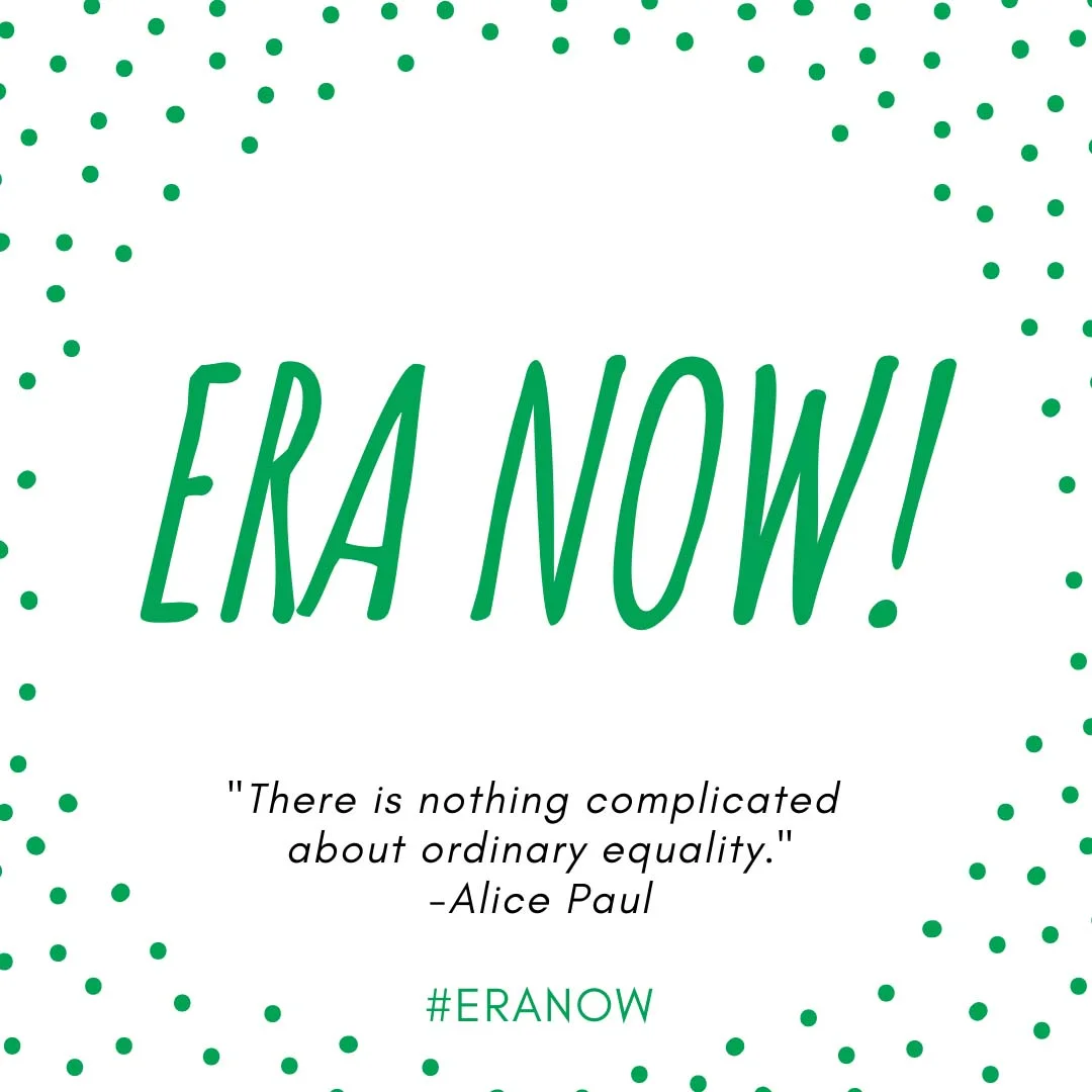 ERA Social Media Post - #ERA NOW Dots