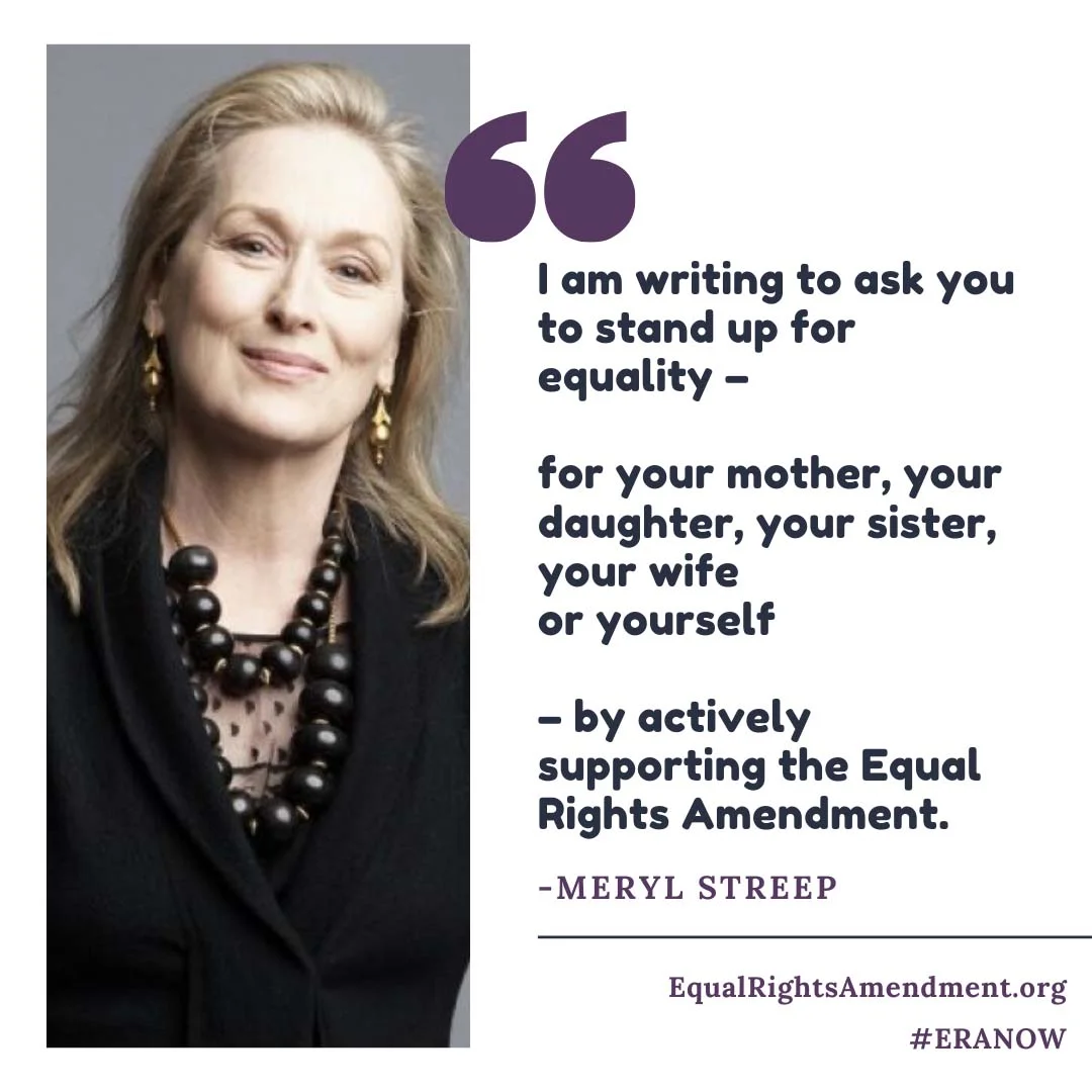 ERA Social Media Post - Meryl Streep Quote