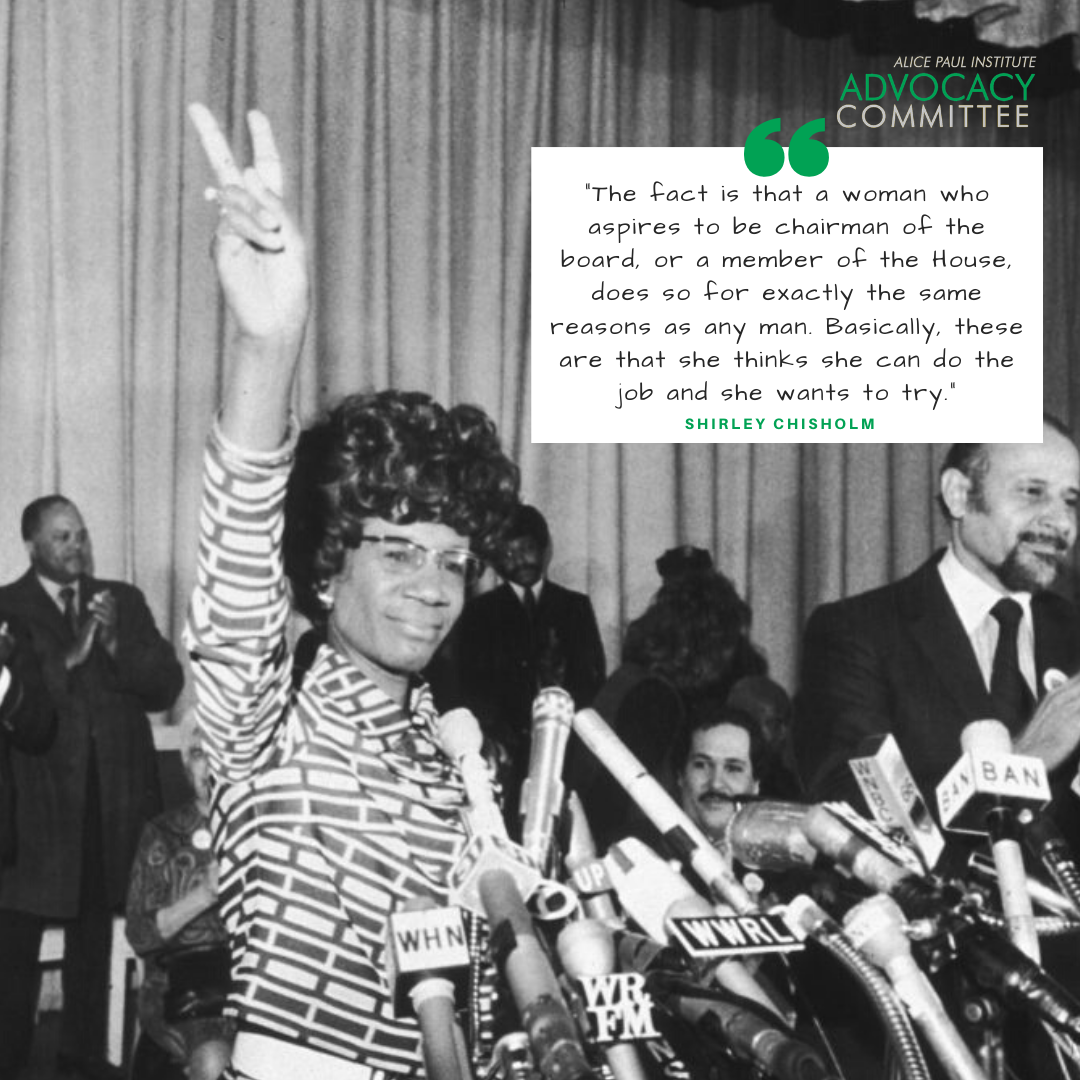 ERA Social Media Post - Shirley Chisholm 2