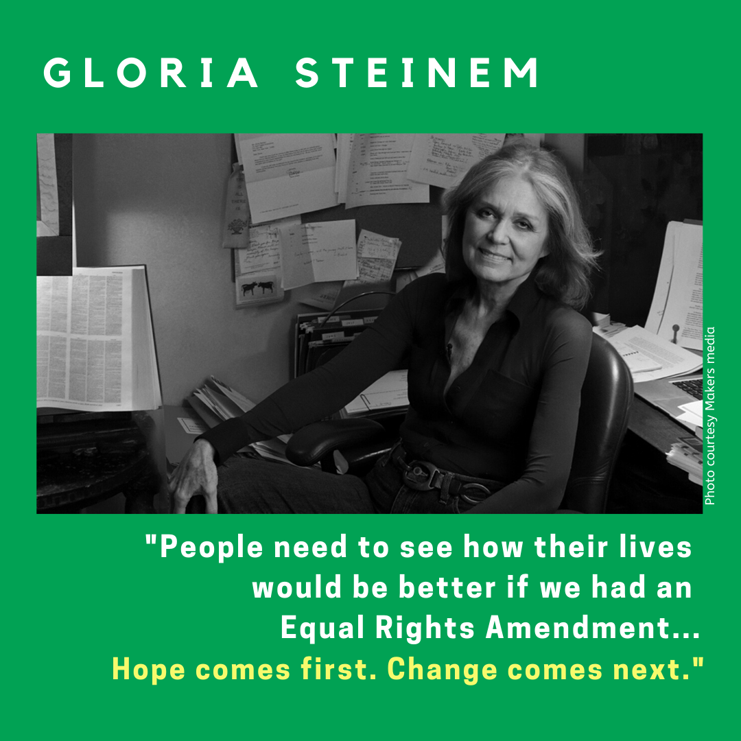 ERA Social Media Post - Gloria Steinem 1