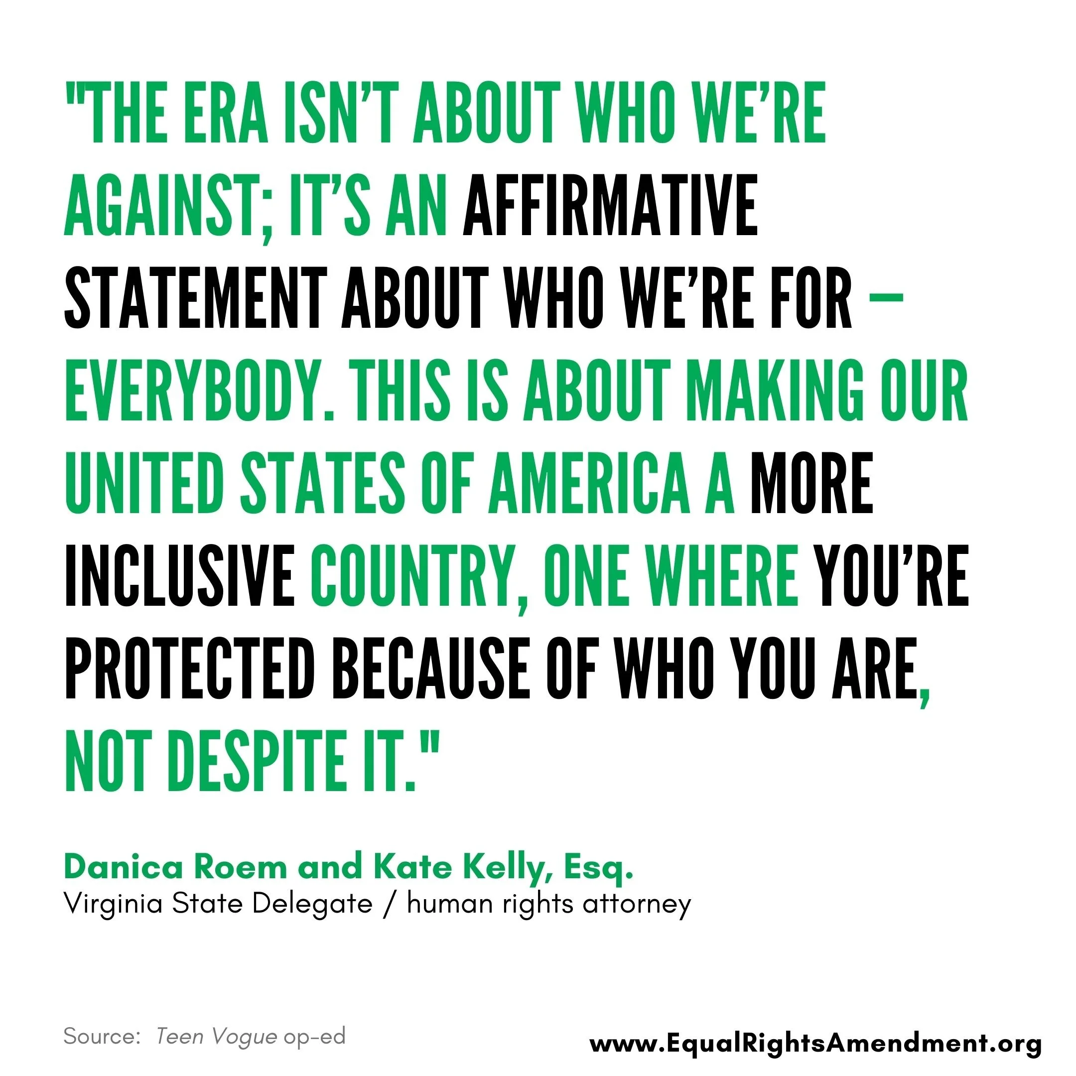 ERA Social Media Post - Roem Kelly