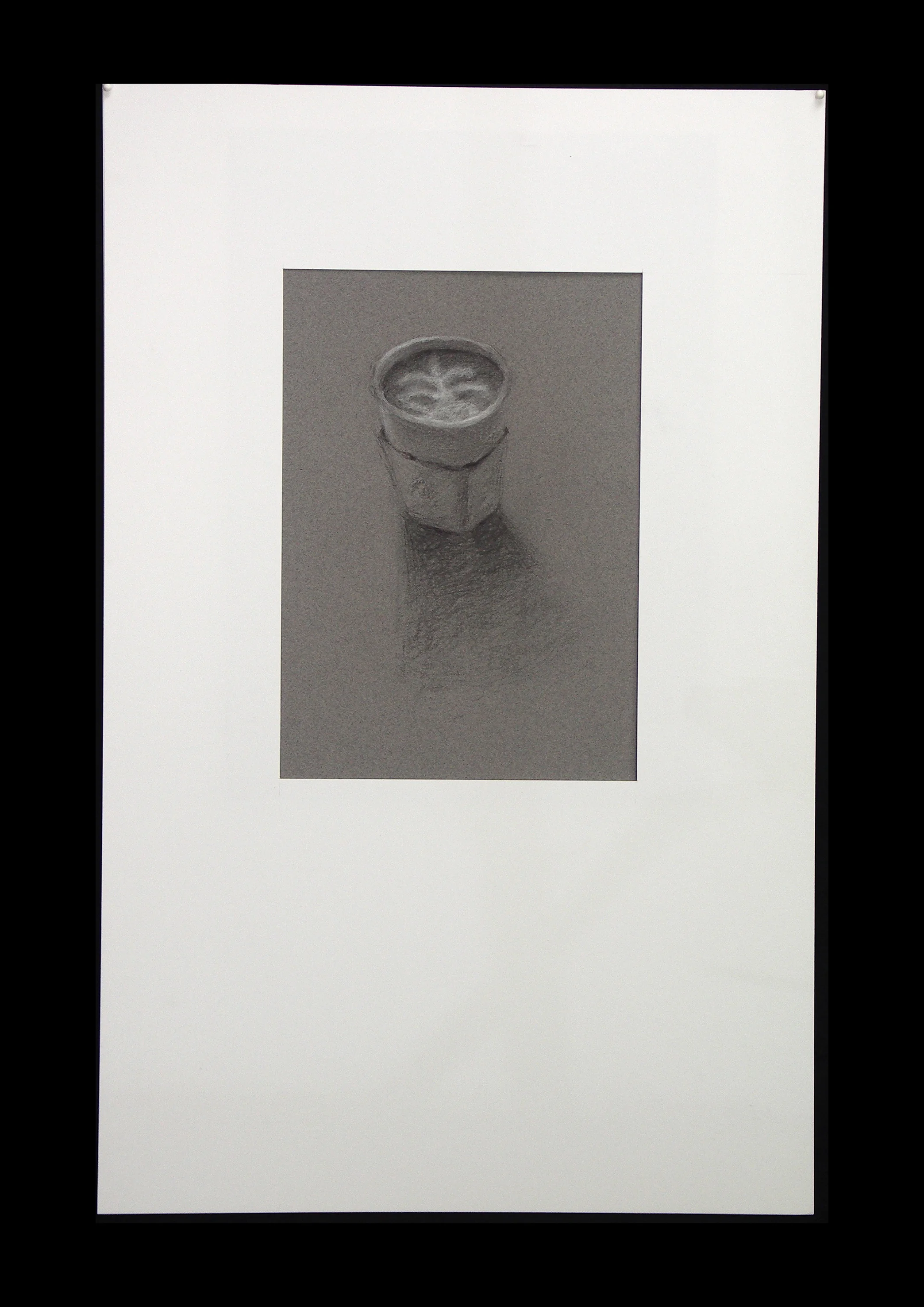 Aurora II Charcoal on paper 7½” x 10"
