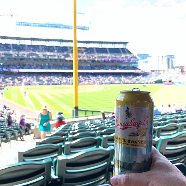 94 degrees, but feels like 75 in the shade. &lsquo;Merica!
#gorockies⚾️💜