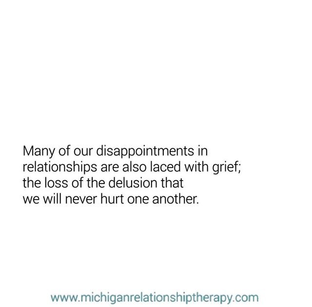Sometimes the pain of disappointment feels like it's running so deeply. Sometimes beyond what we would expect or imagine for the current situation. You make sense. Often the most heart-breaking moments in our intimate relationships are also laced wit