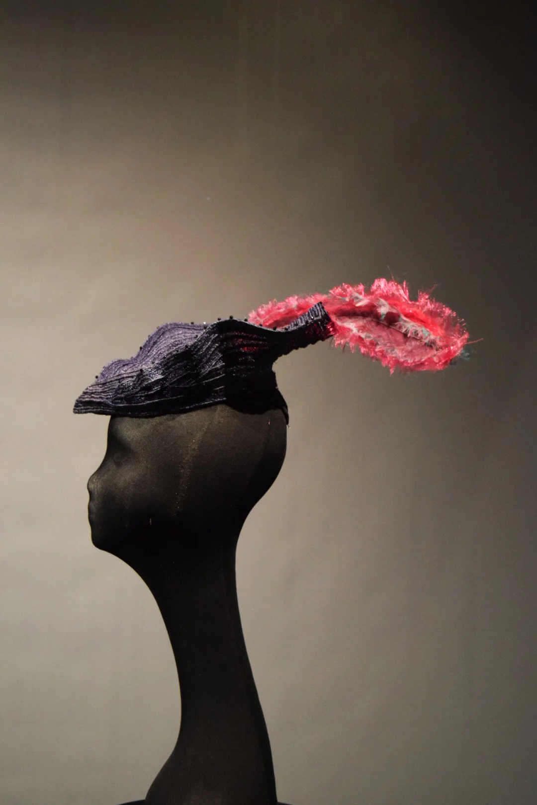 Straw Fascinator 