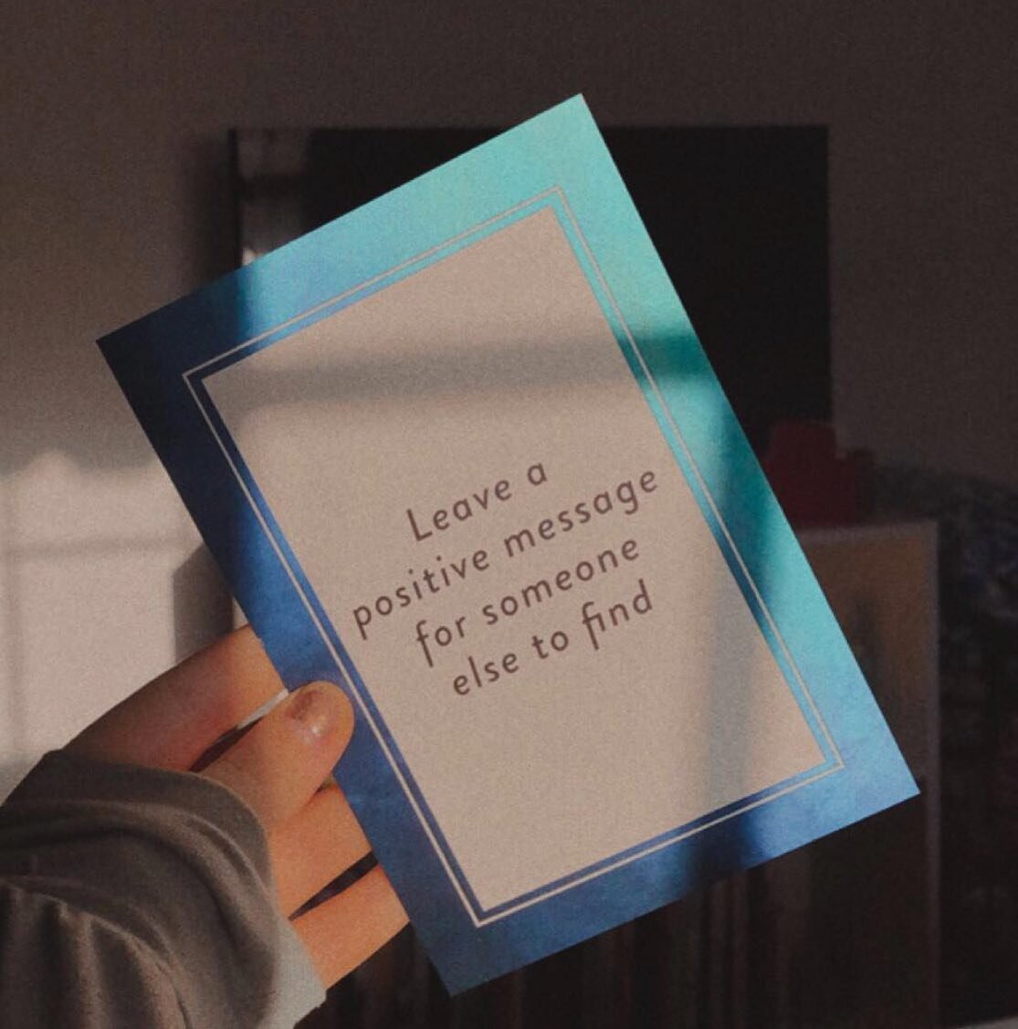 Your challenge for tomorrow - Leave a positive message for someone else to find 💕 How would you feel if someone else did this for you unexpectedly?
.
Love this card set @zen_with.jen gifted to me (: