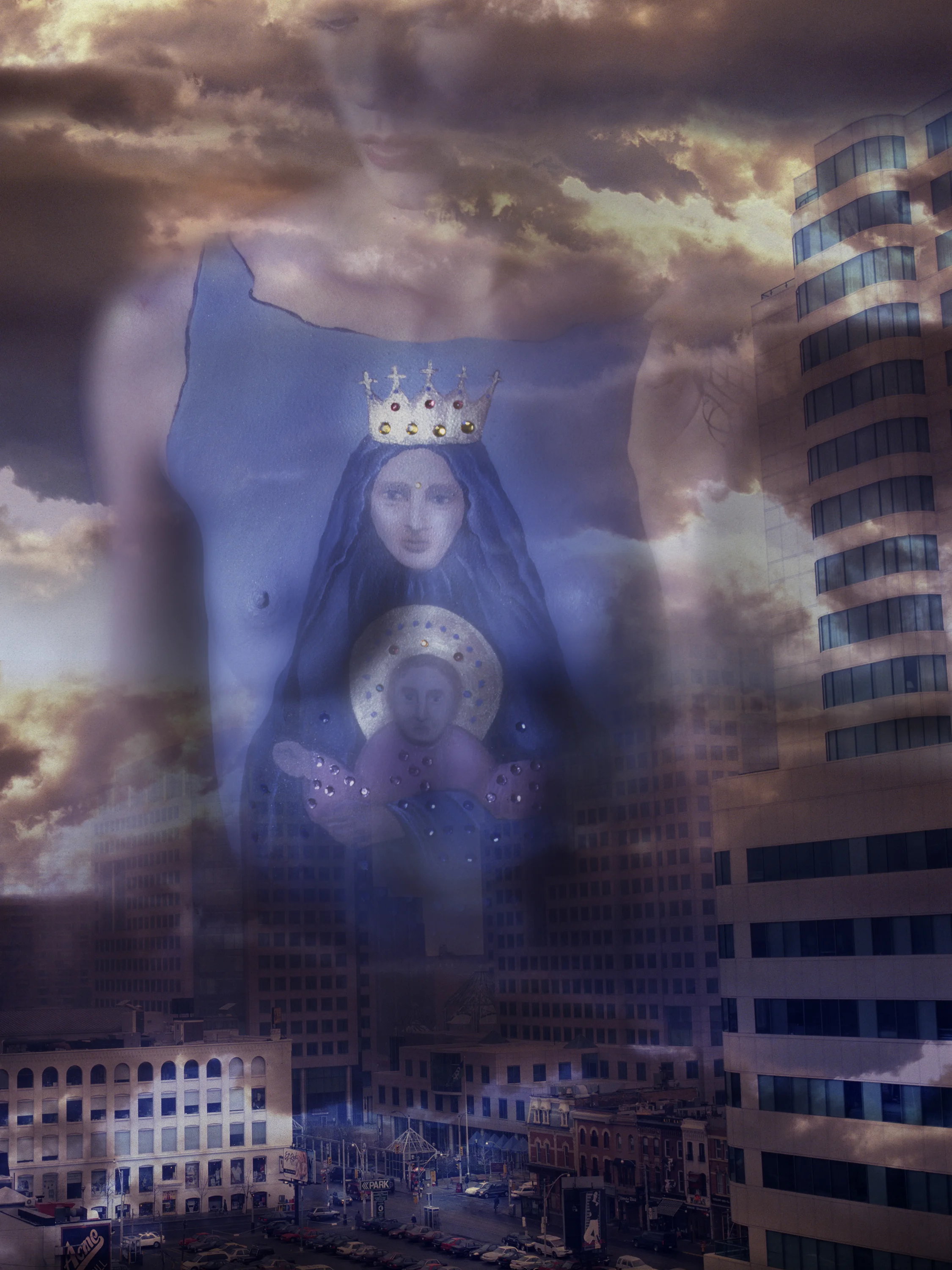 Madonna in Night City