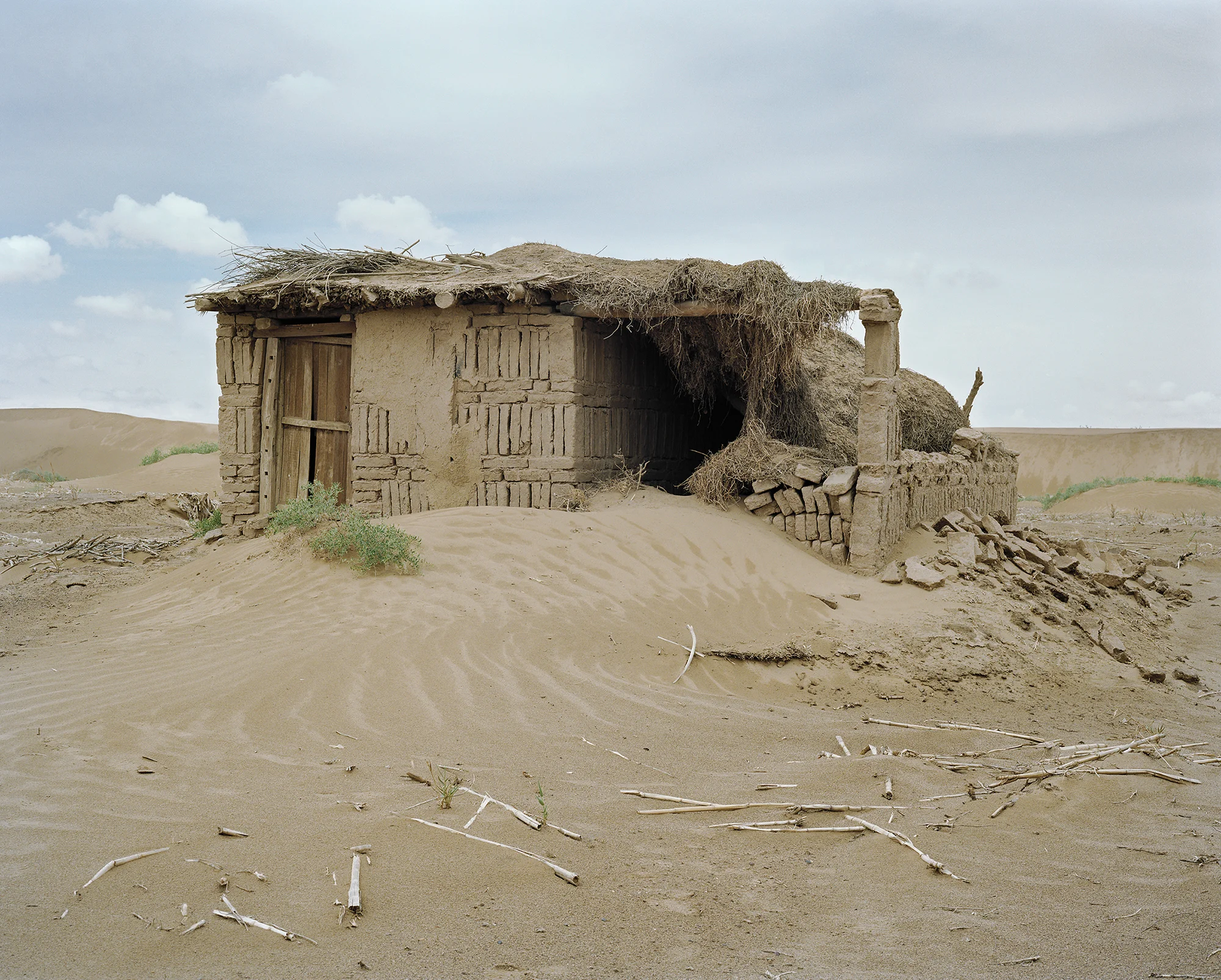 Drought and Fires XIII: Gansu Province, China, 2007. Archival pigment print, 40” x 50”