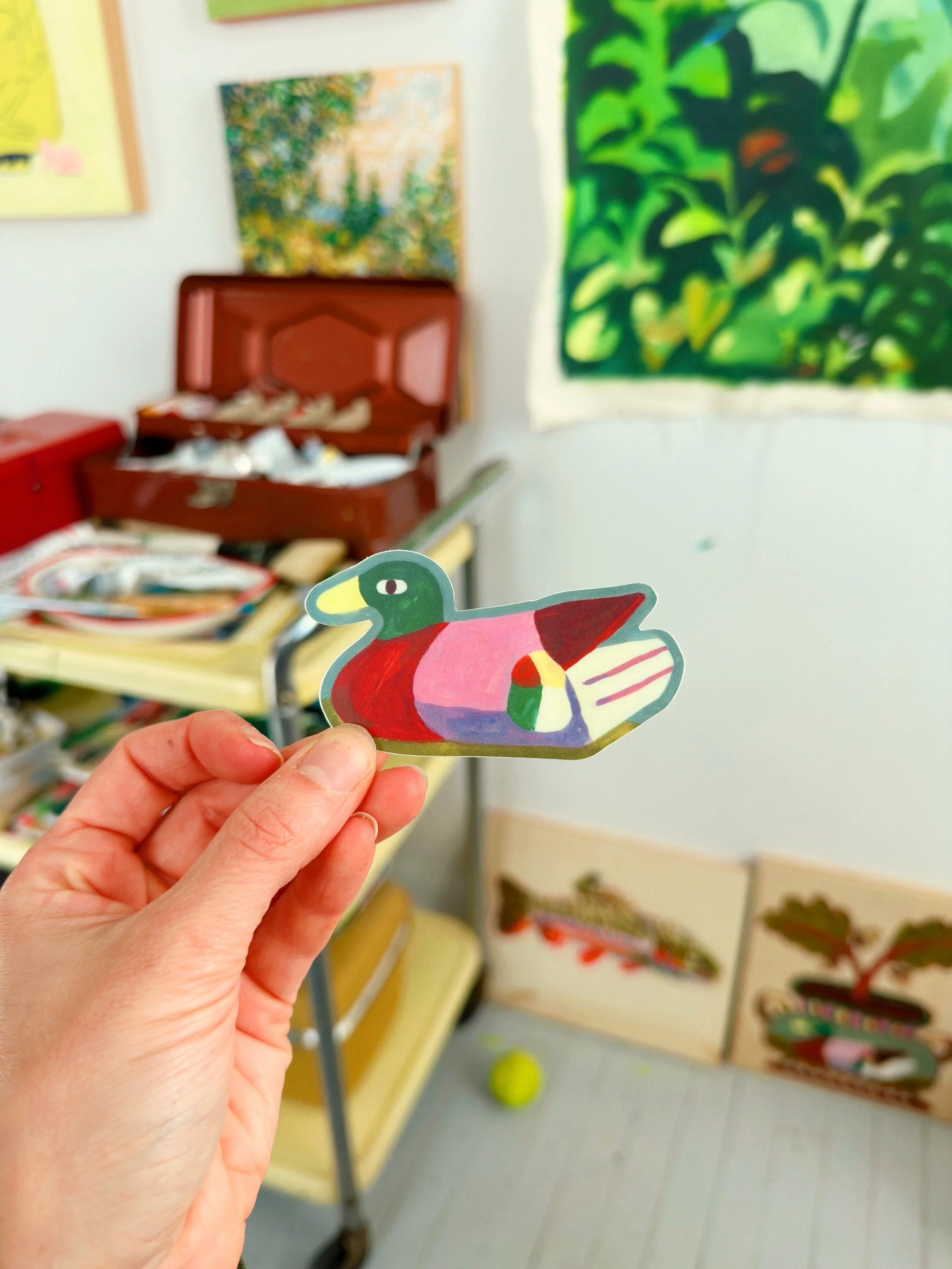 Duck sticker ✦ January 2025