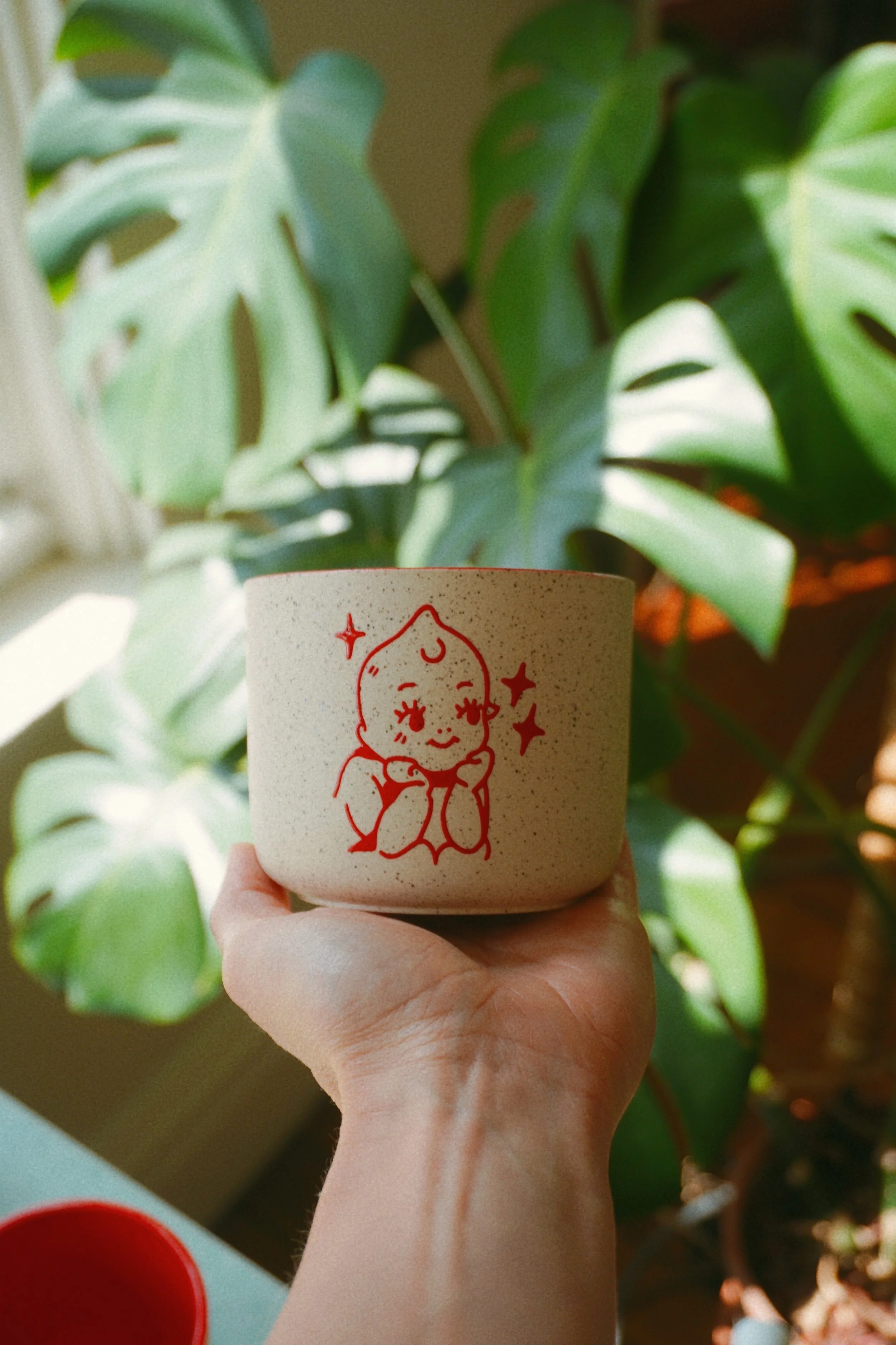 sparkle kewpie baby ceramic cup *PRE-ORDER*