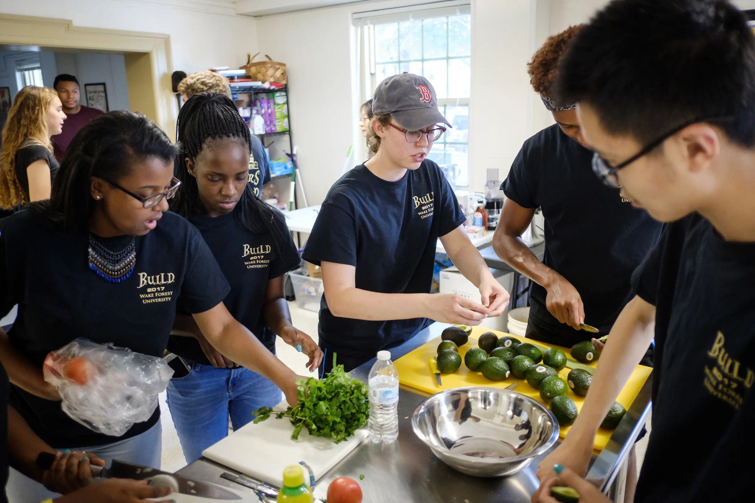 BUILD Building University Inclusion through Leadership and Diversity (B.U.I.L.D.) is a weeklong immersion program in Winston-Salem that introduces first-year students to concepts of social justice, intercultural communication and social change.