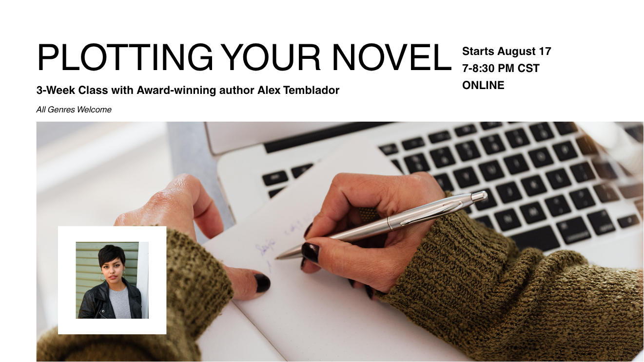 Plotting Your Novel 3-Week Class