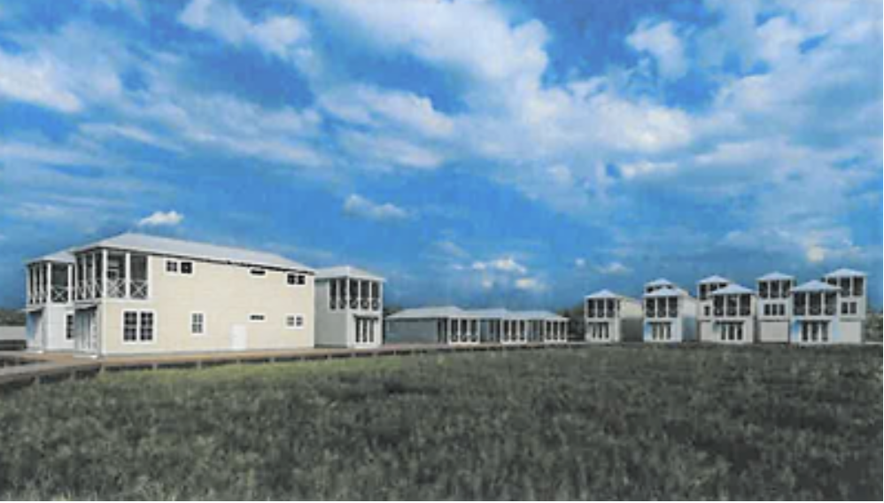 18-unit fishing village planned for area next to Baymont Inn