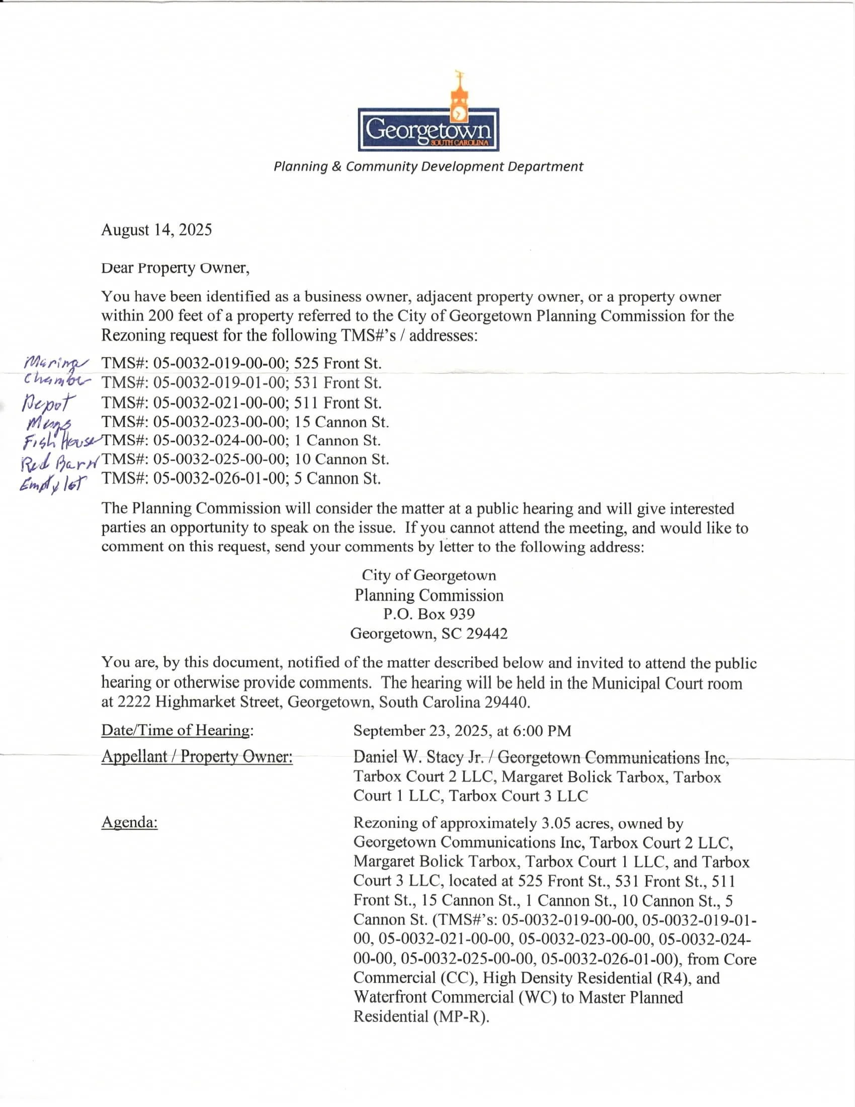 Planning Meeting Notice - Tarbox Ct.jpeg