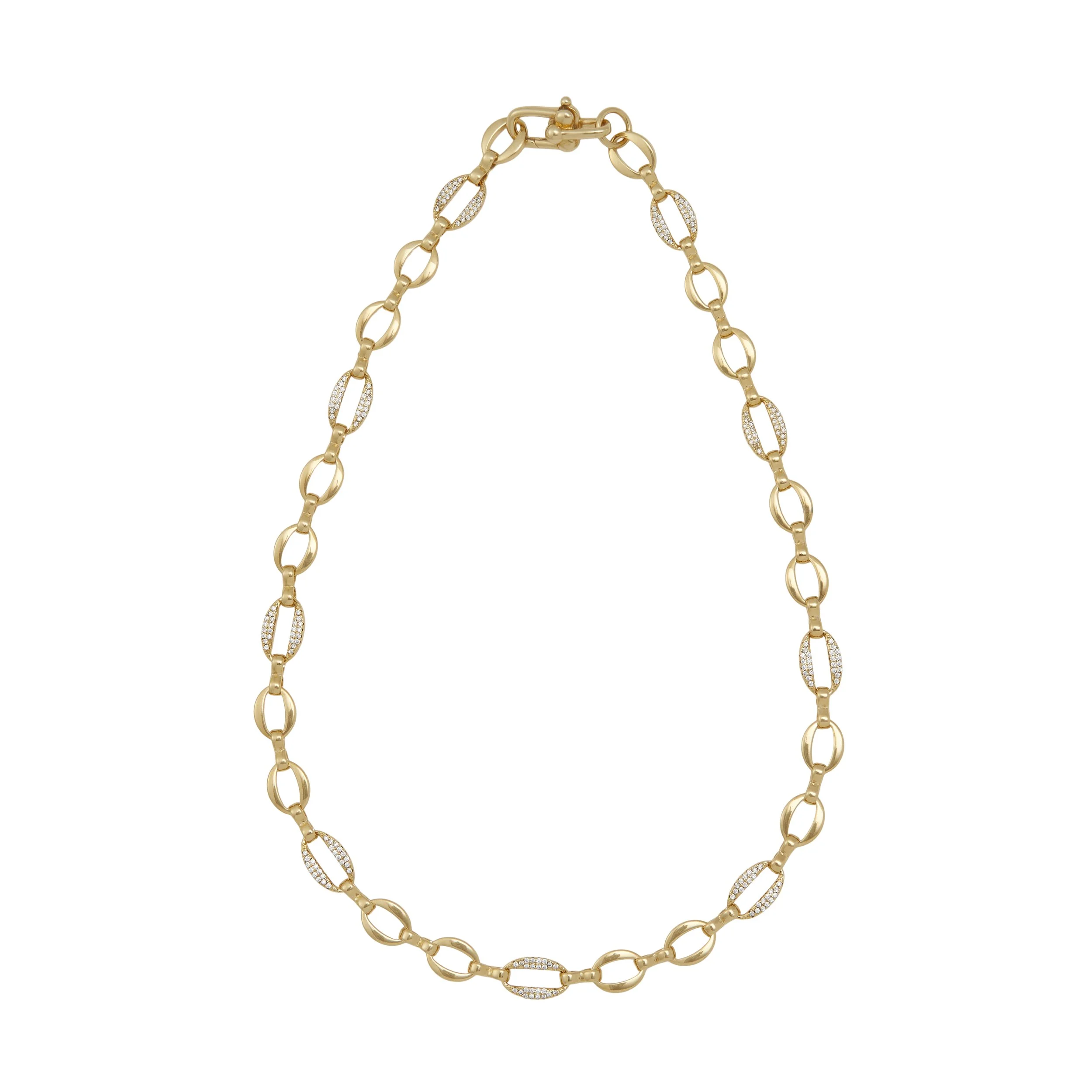 Gold Selene Chain Necklace